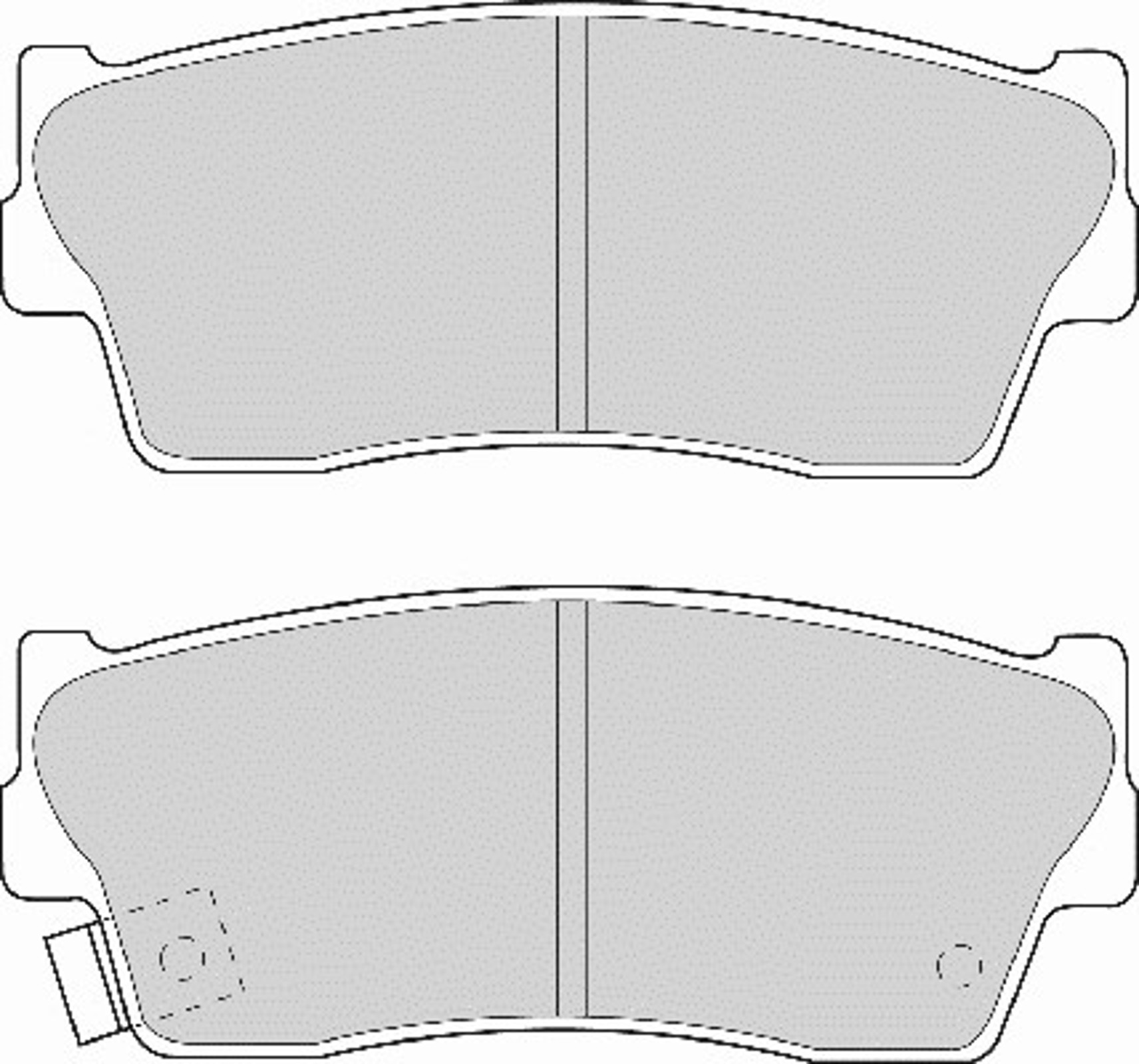 Колодки тормозные дисковые NECTO FD6529A