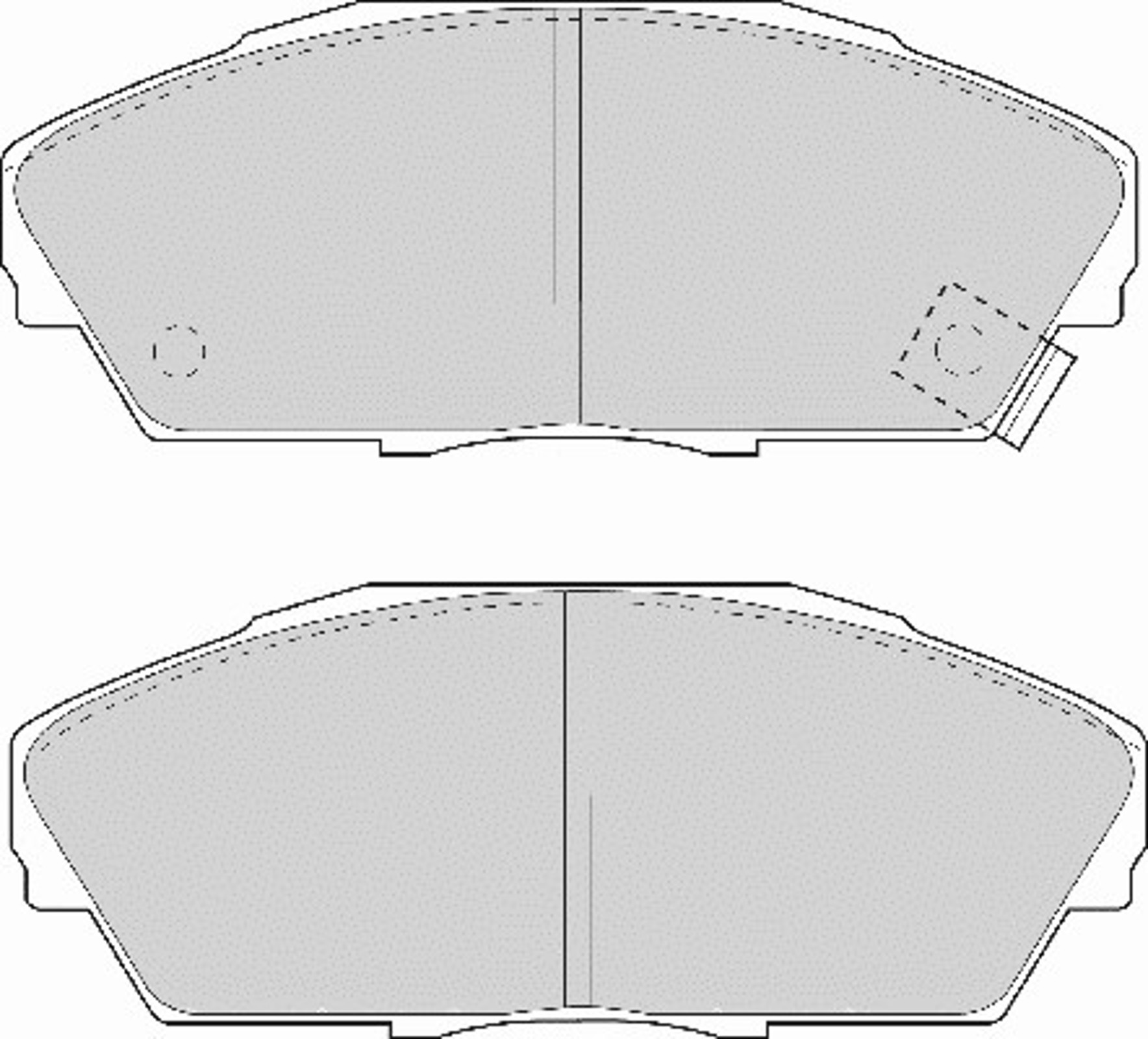 Колодки тормозные дисковые NECTO FD6535A