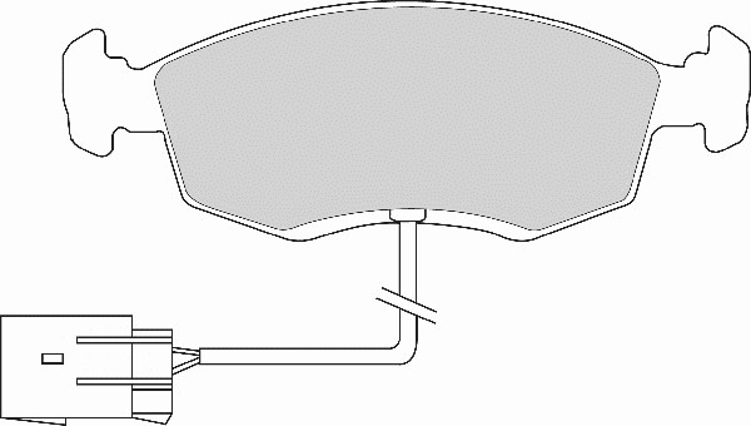 Колодки тормозные дисковые NECTO FD6581A