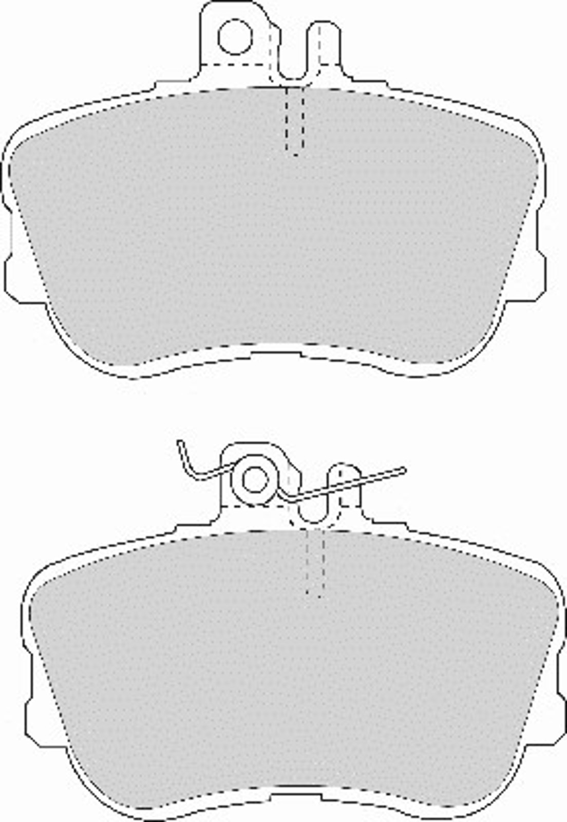 FD6583N NECTO Колодки тормозные дисковые