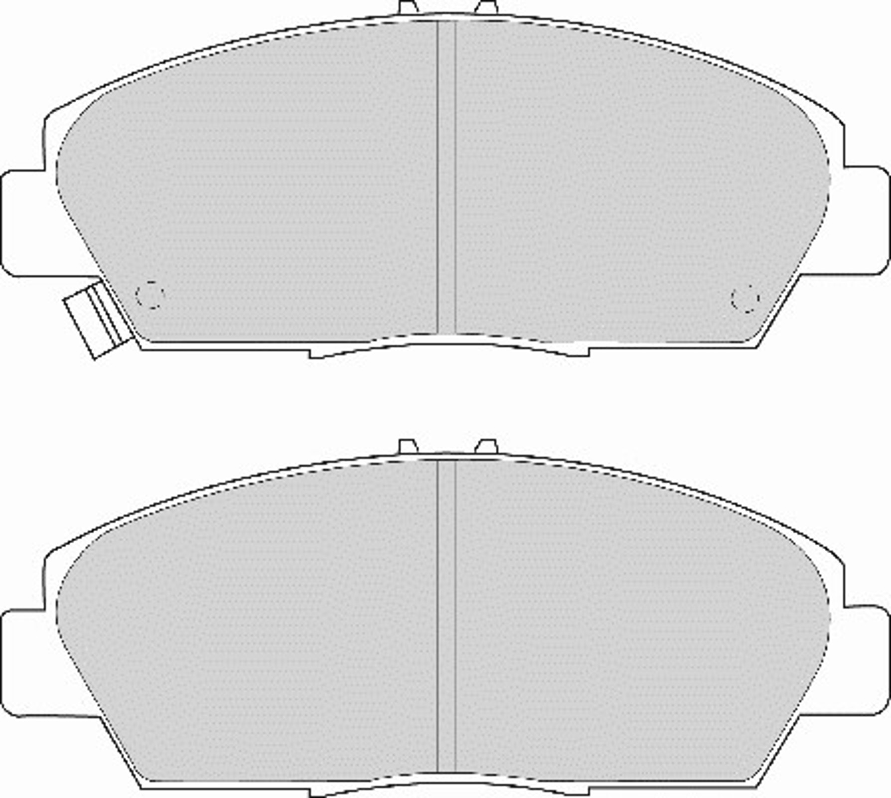 Колодки тормозные дисковые NECTO FD6590A