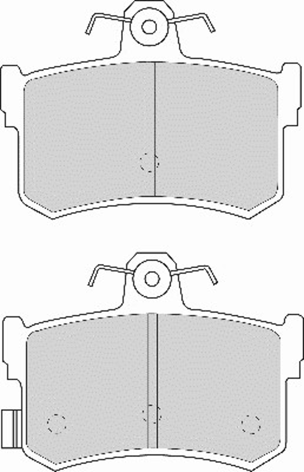 FD6594A NECTO Колодки тормозные дисковые