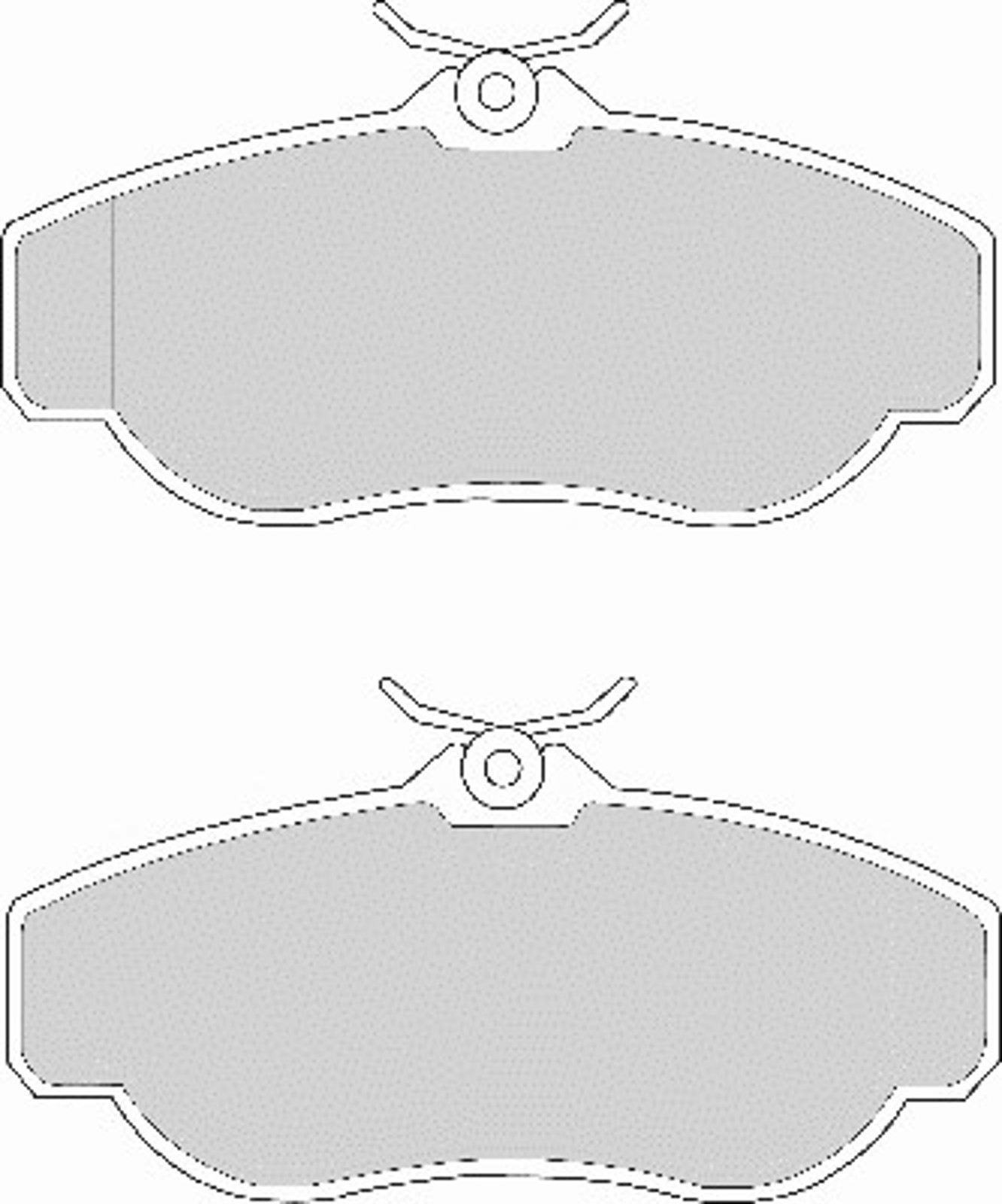 Колодки тормозные дисковые NECTO FD6627A