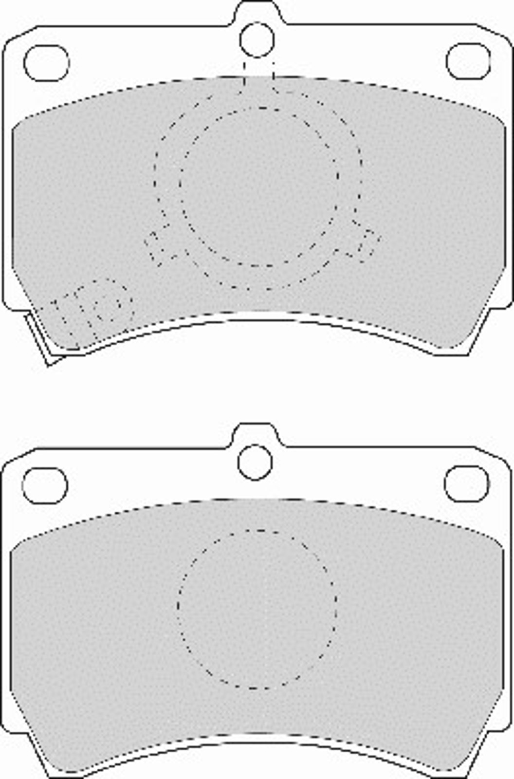 FD6636A NECTO Колодки тормозные дисковые