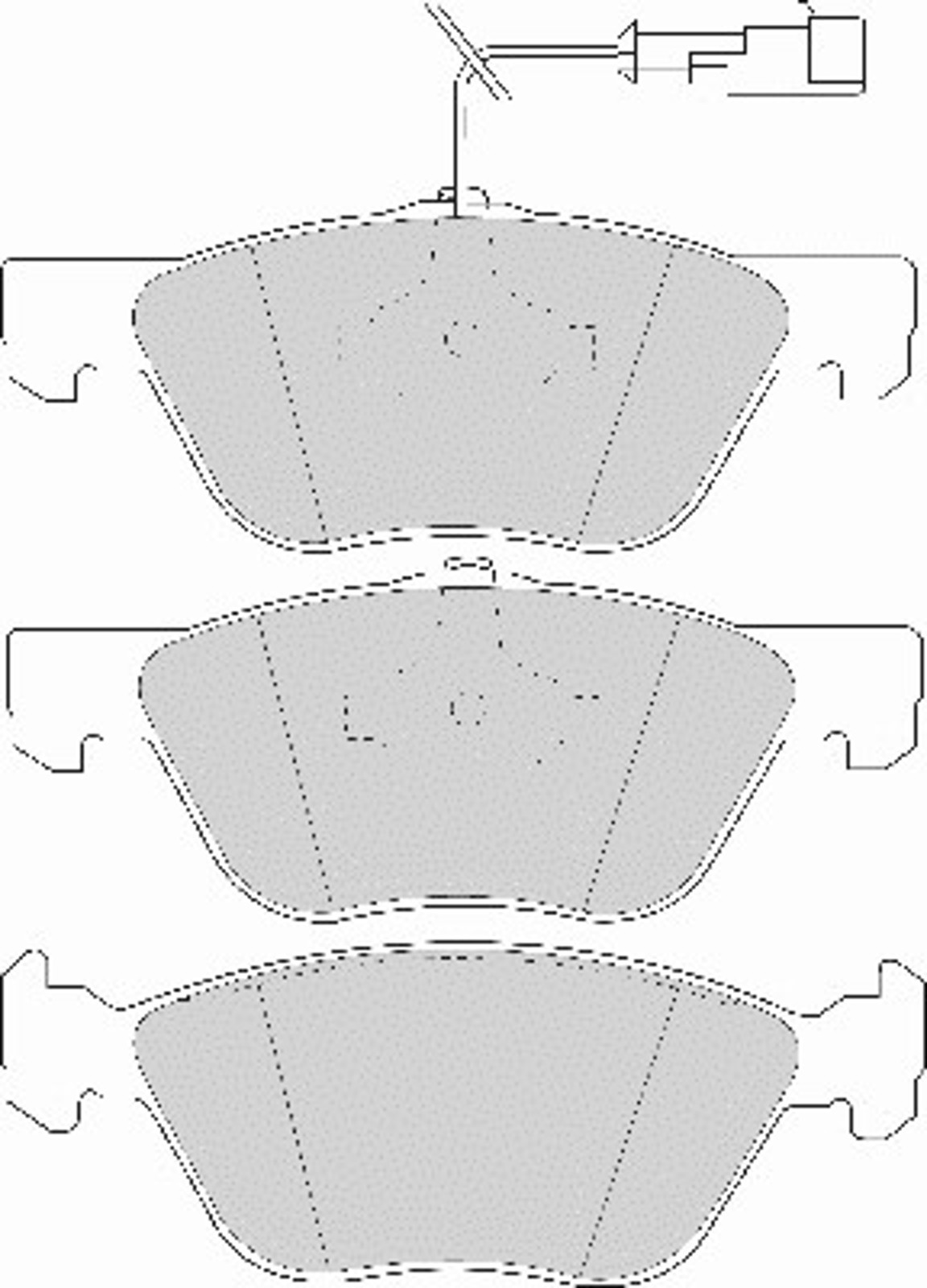 Колодки тормозные дисковые NECTO FD6653A