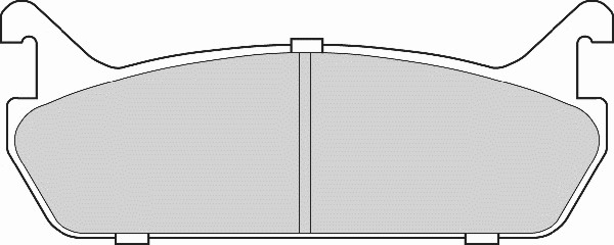 FD6694A NECTO Колодки тормозные дисковые