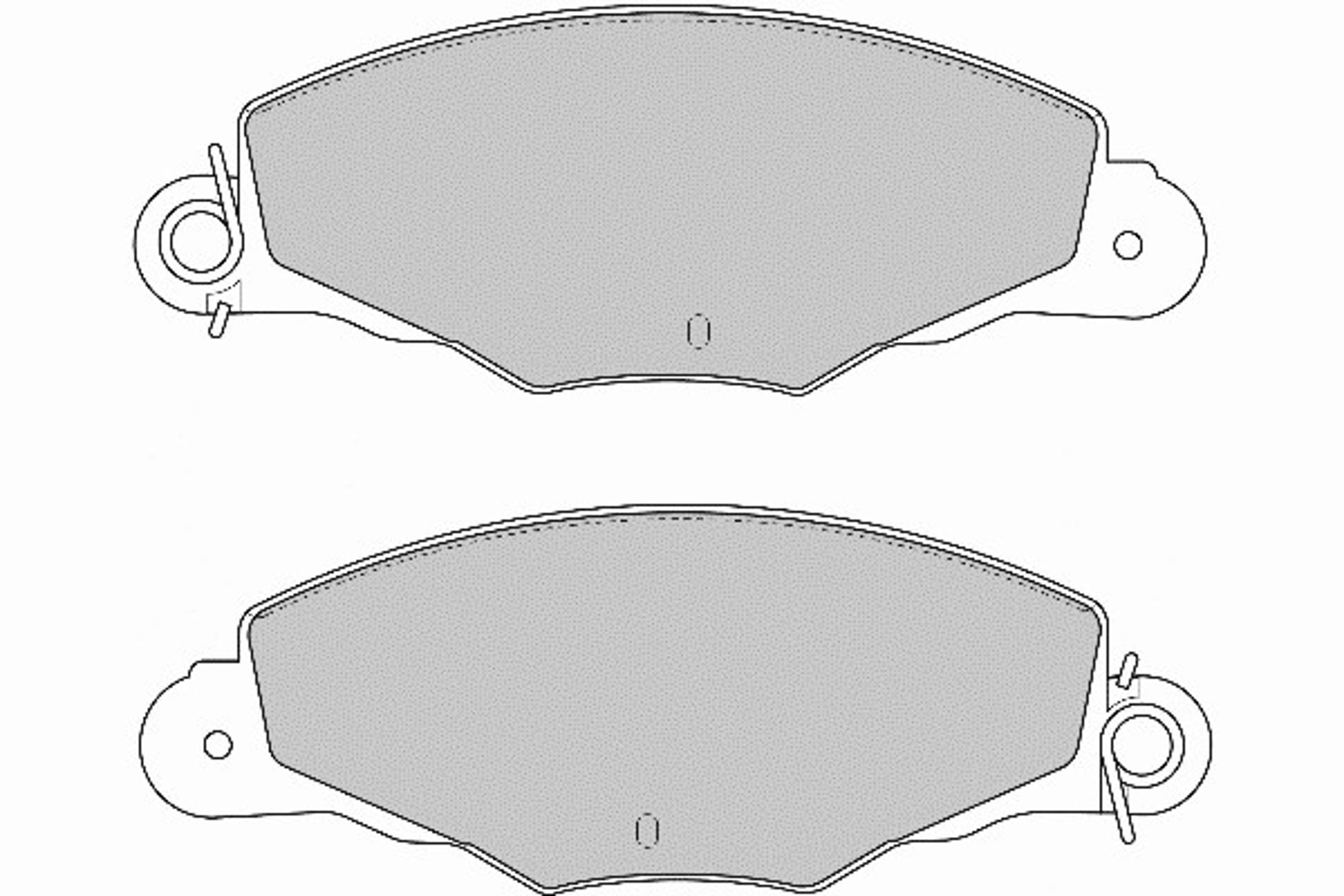 Колодки тормозные дисковые NECTO FD6699A