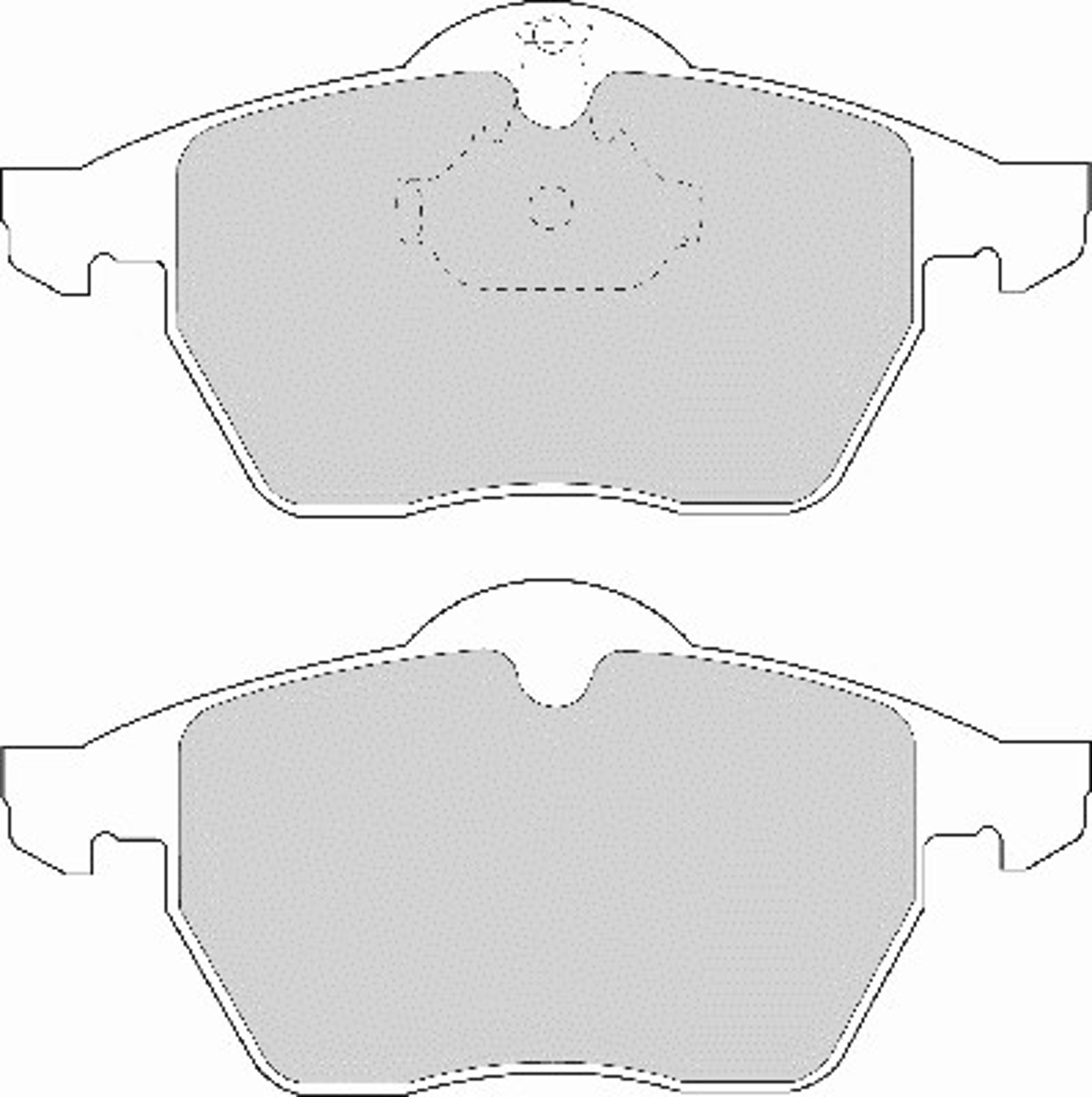 FD6710A NECTO Колодки тормозные дисковые