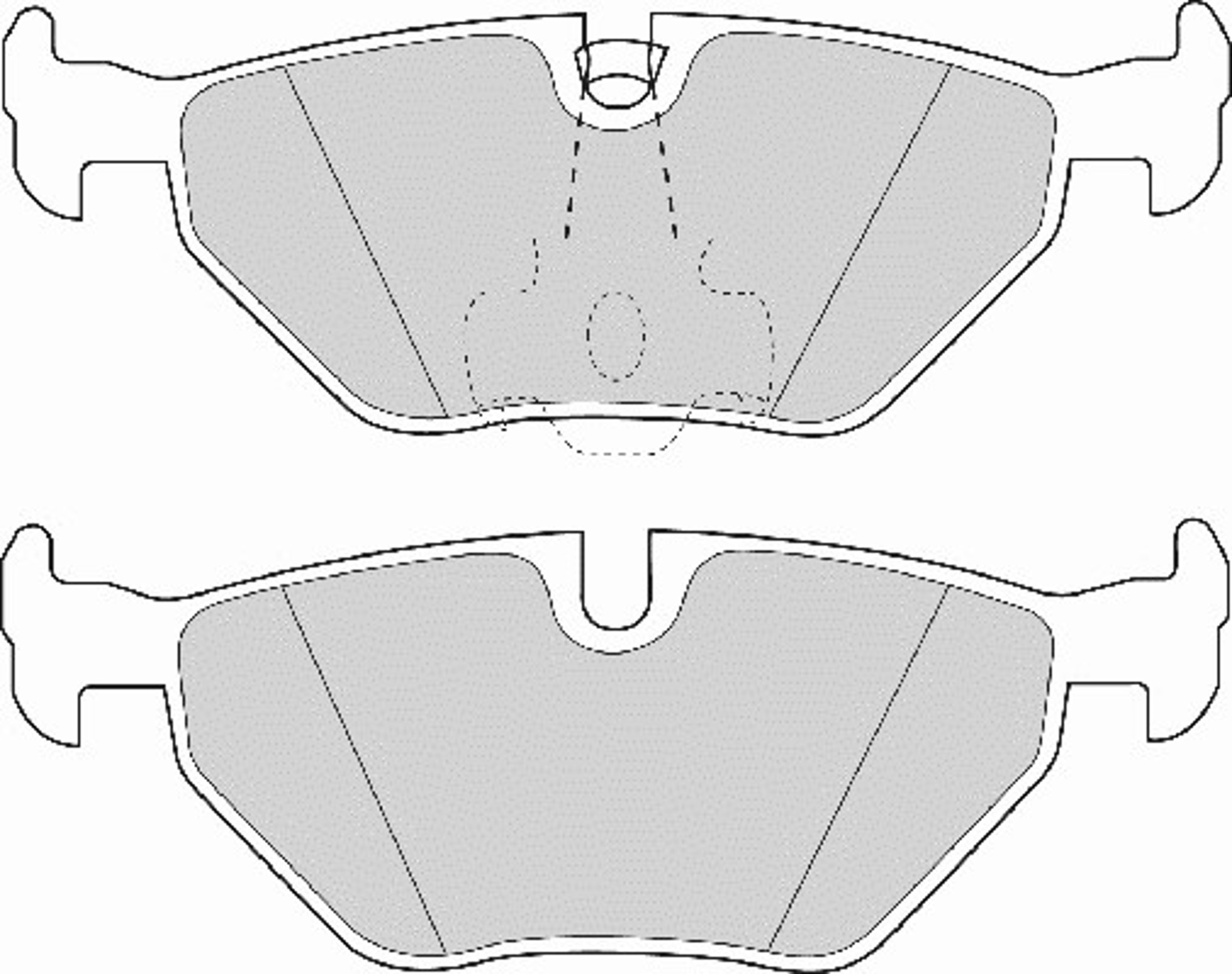 FD6739A NECTO Колодки тормозные дисковые