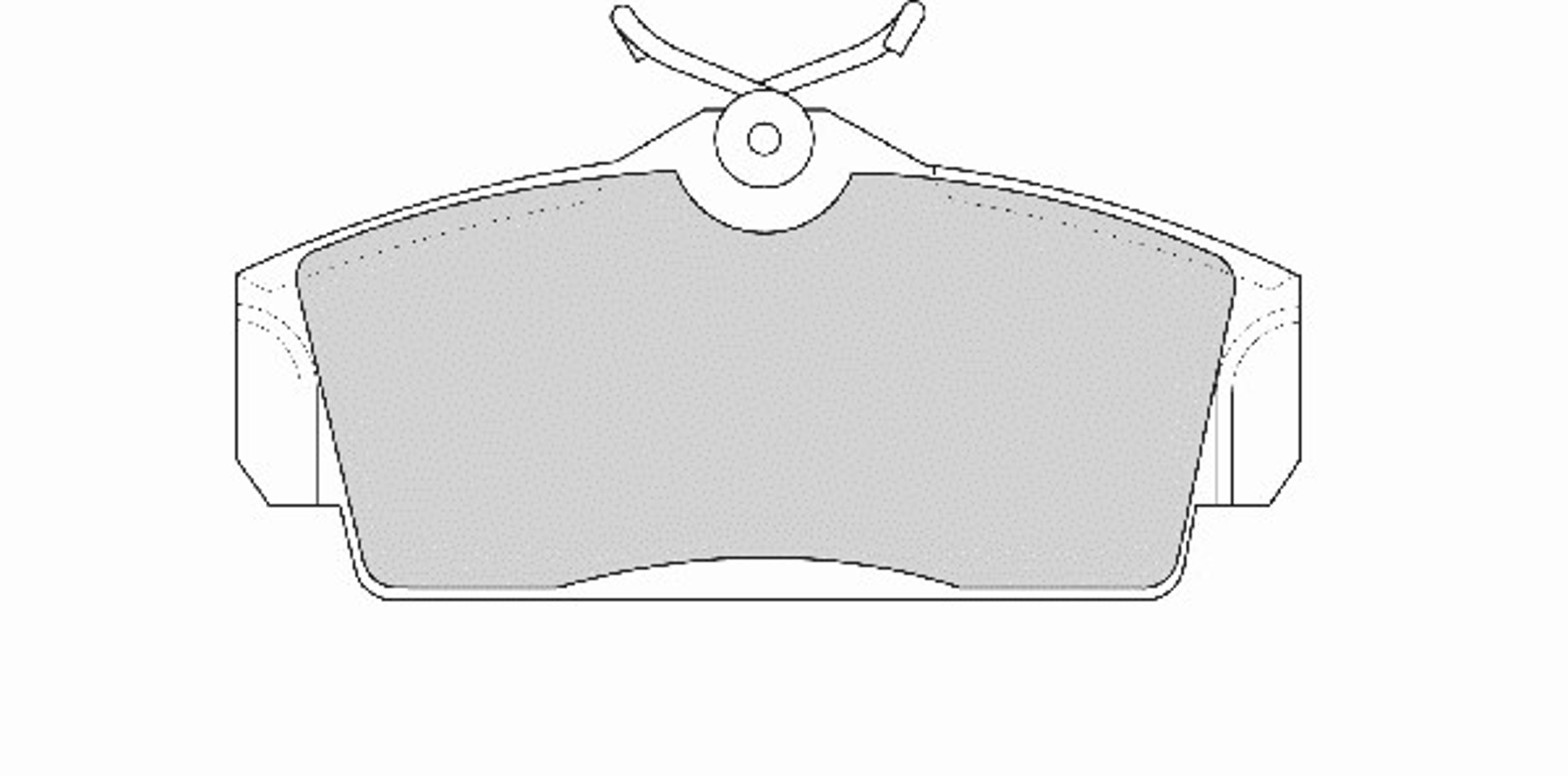 Колодки тормозные дисковые NECTO FD6740A