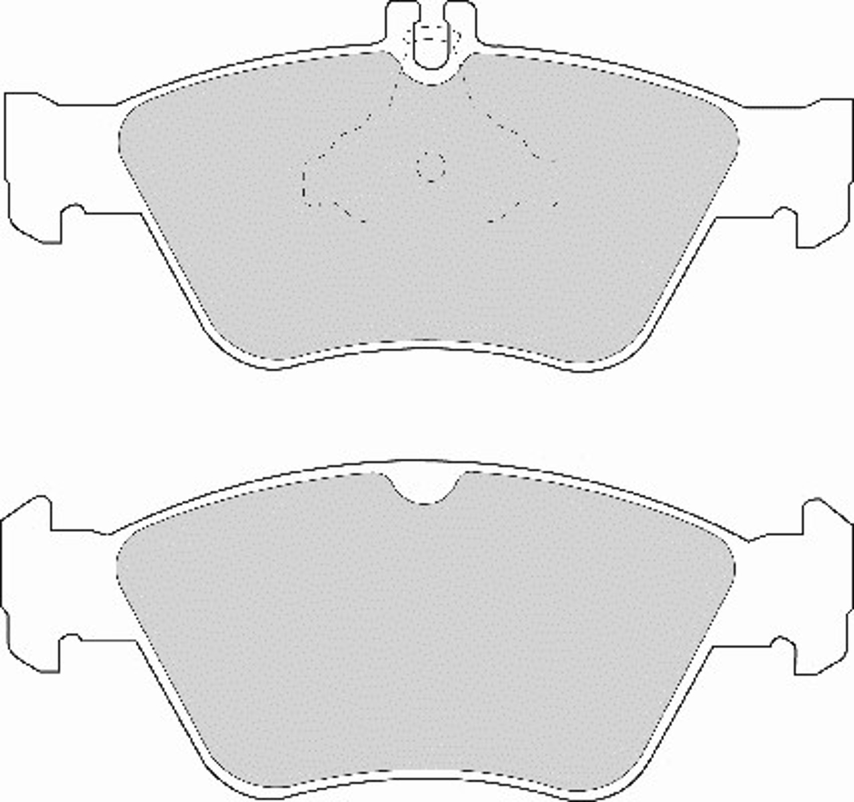Колодки тормозные дисковые NECTO FD6749A
