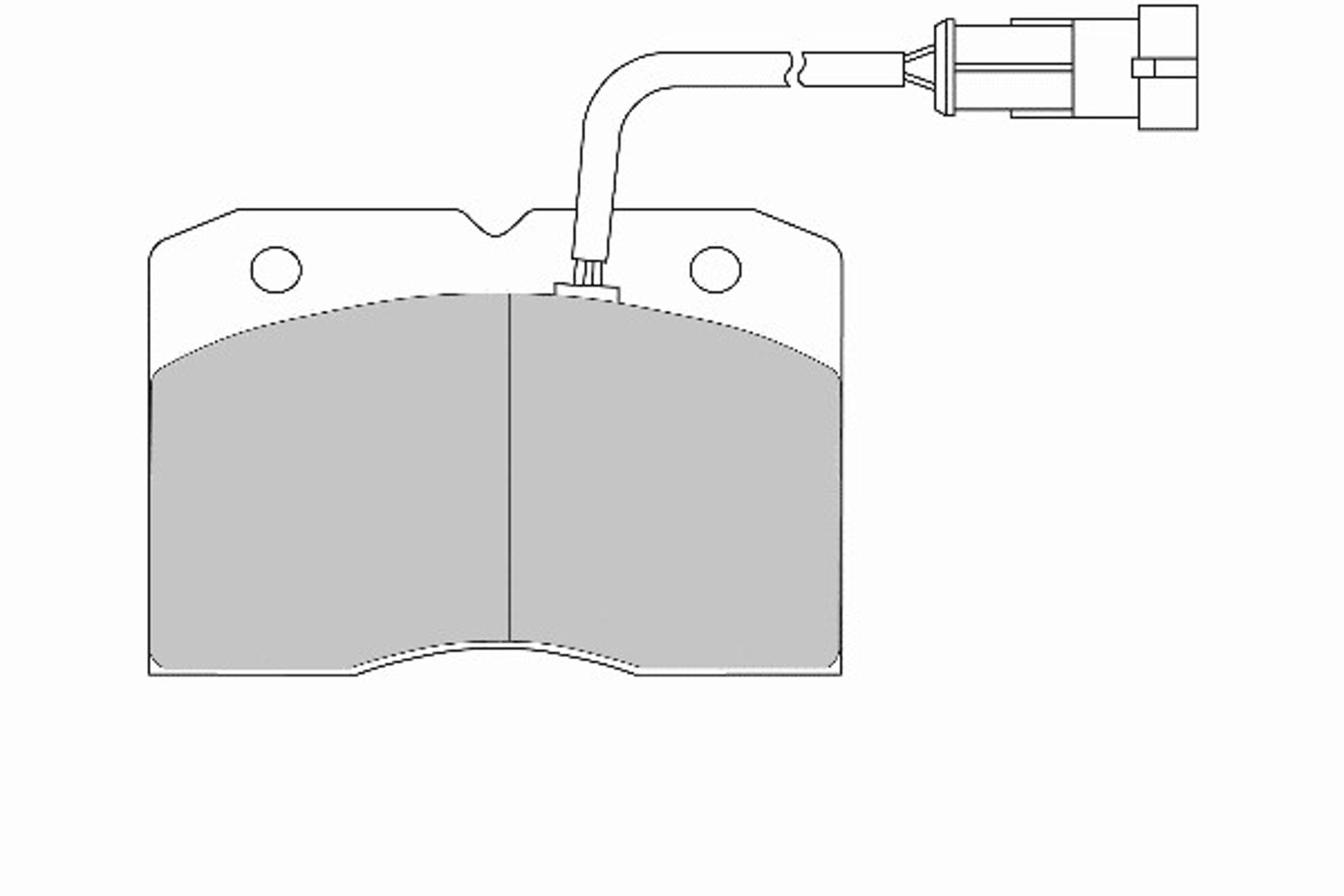 Колодки тормозные дисковые NECTO FD6806V