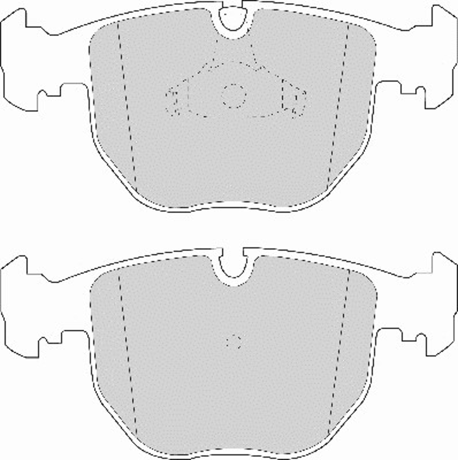 Колодки тормозные дисковые NECTO FD6809A