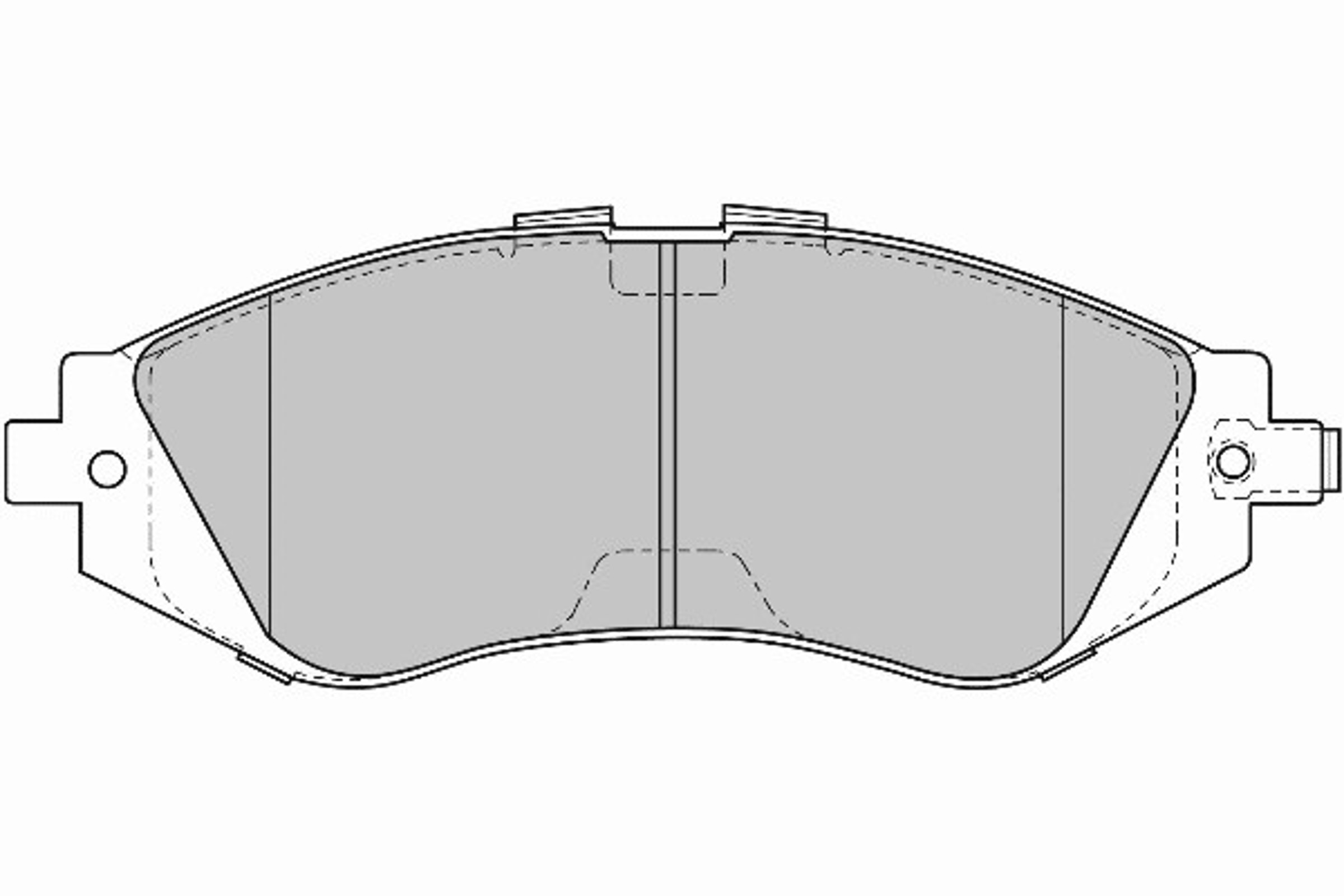 FD6819A NECTO Колодки тормозные дисковые