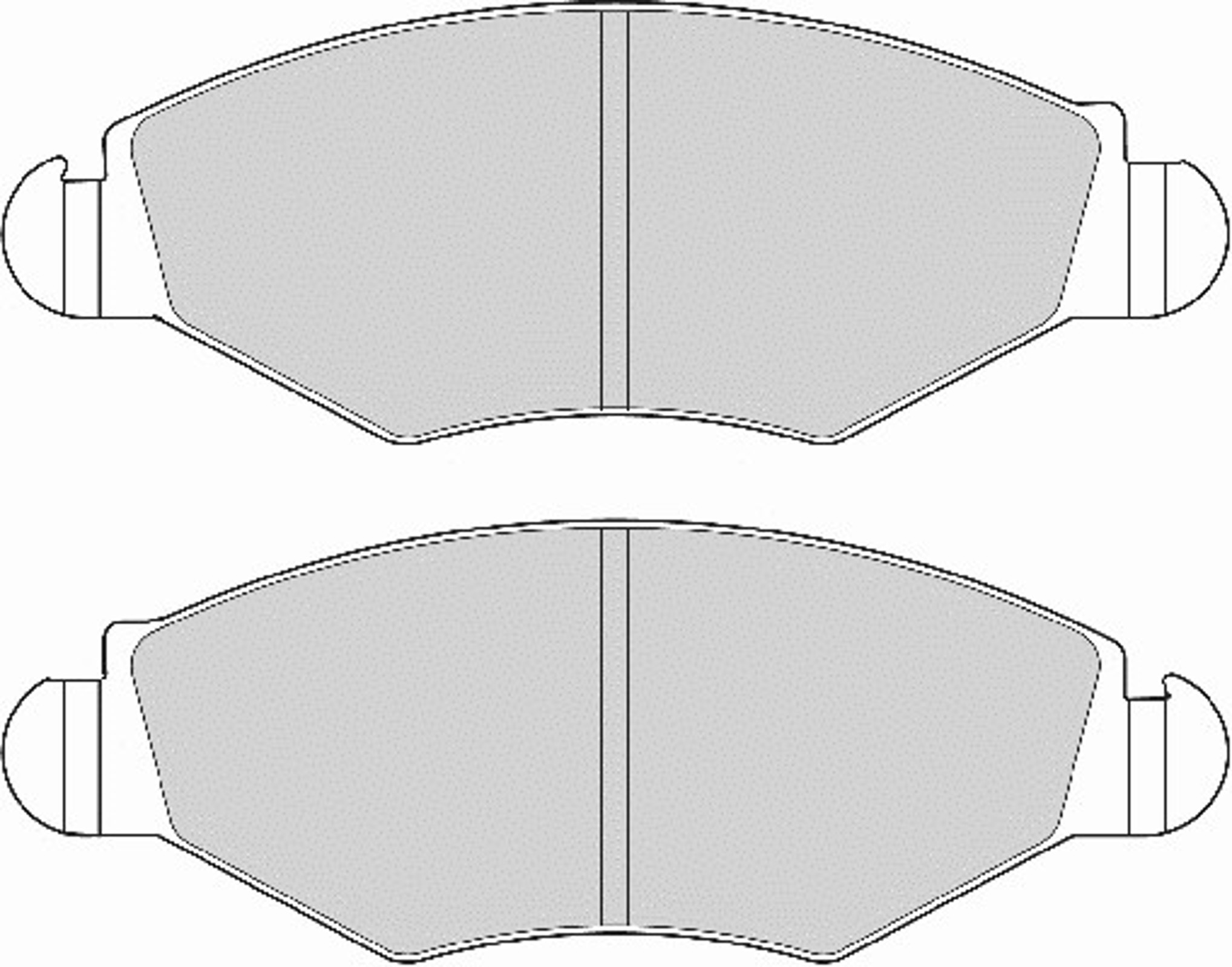 FD6847A NECTO Колодки тормозные дисковые