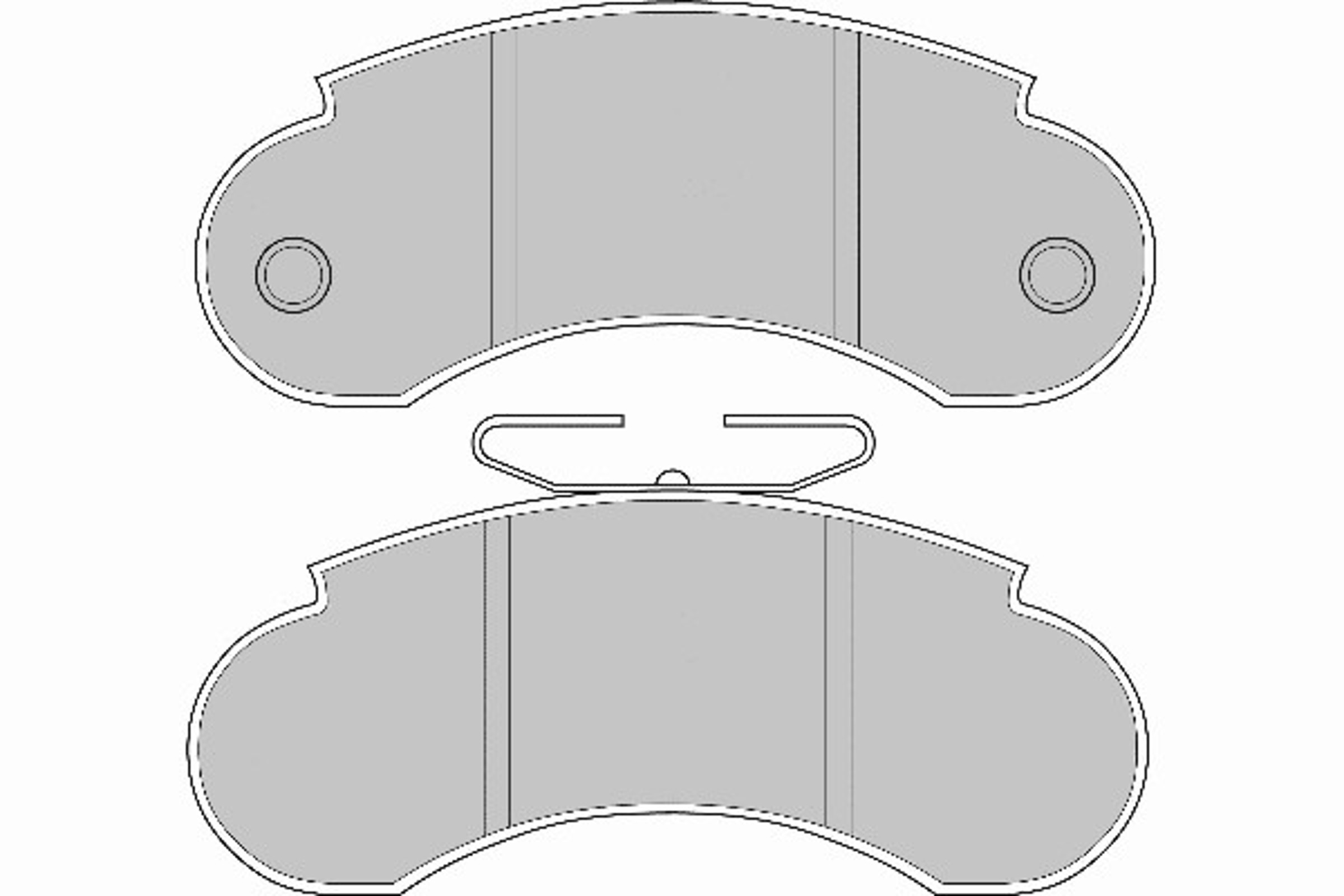 FD685N NECTO Колодки тормозные дисковые