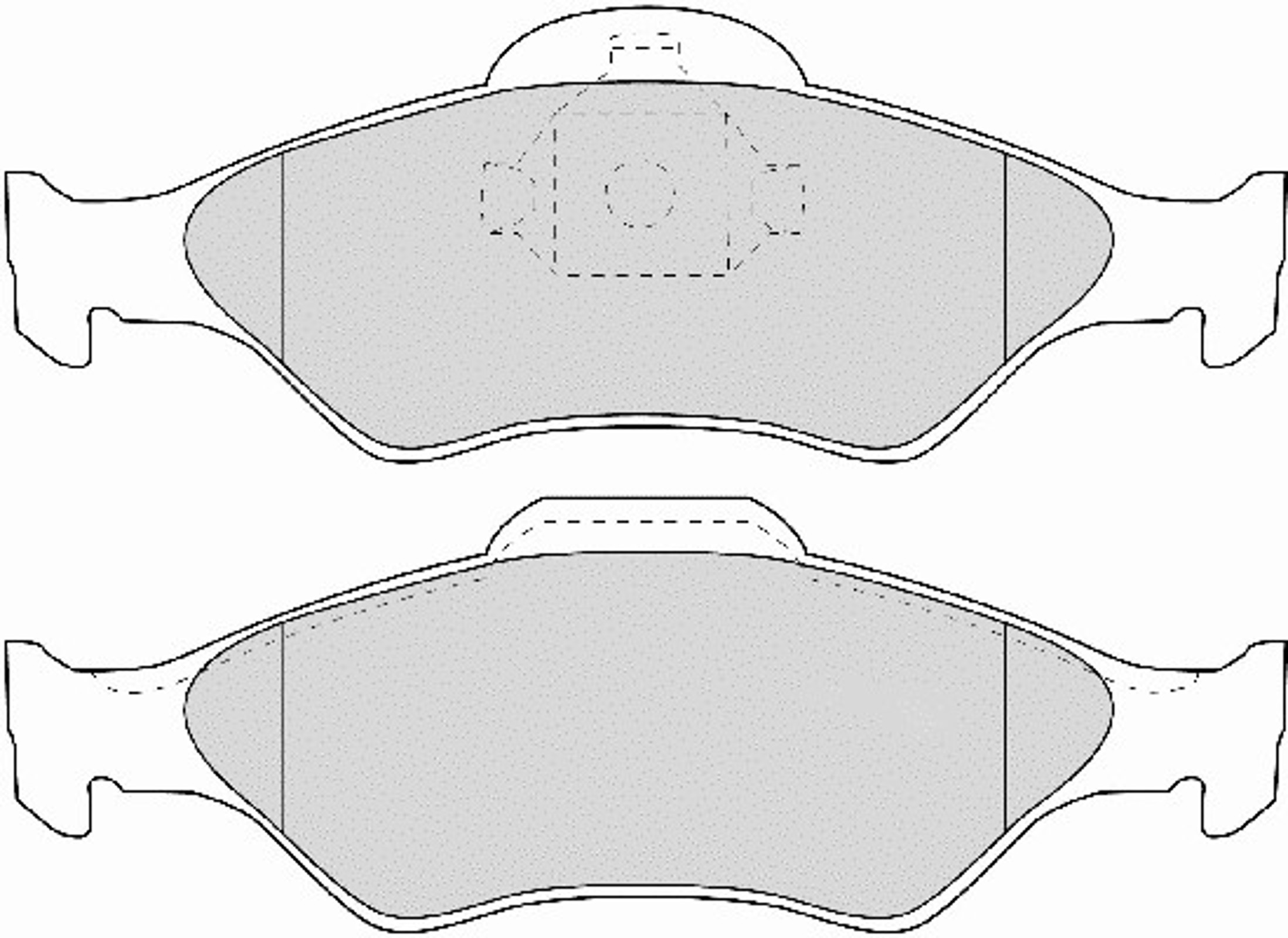 FD6891A NECTO Колодки тормозные дисковые