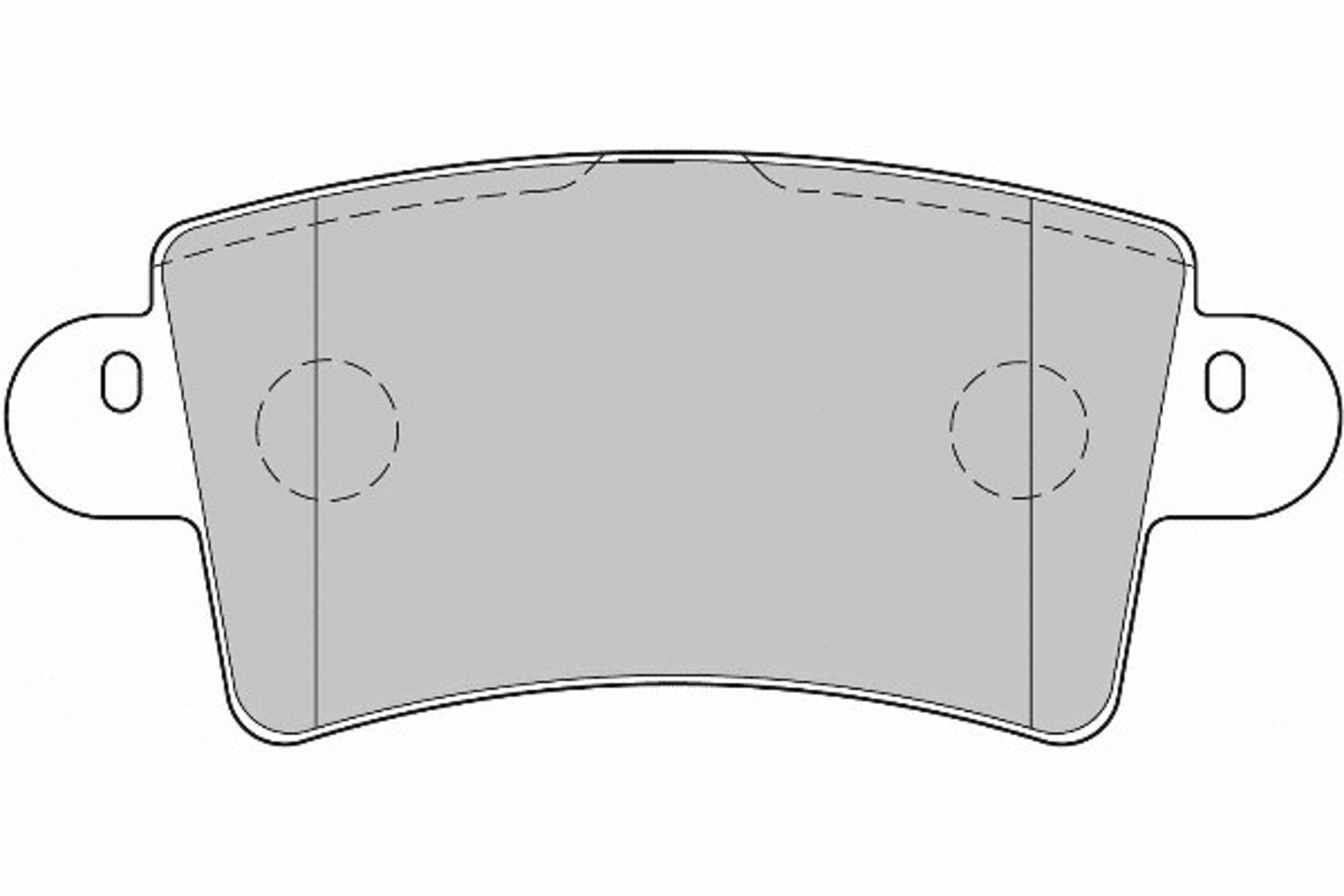 Колодки тормозные дисковые NECTO FD6894V