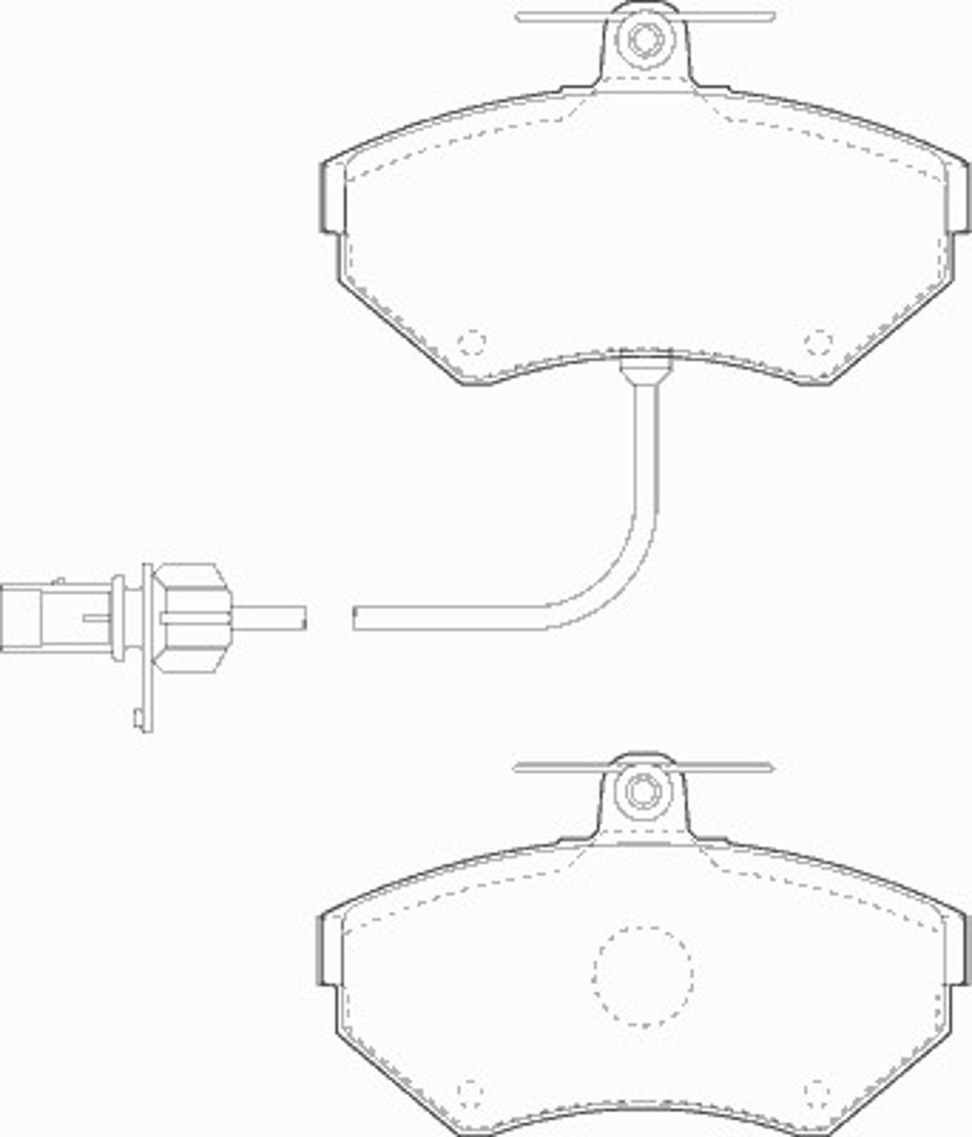 FD6902N NECTO Колодки тормозные дисковые