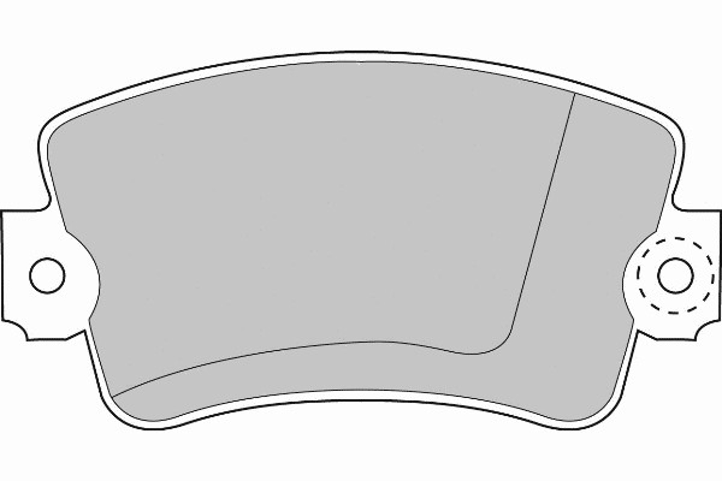 Колодки тормозные дисковые NECTO FD690V
