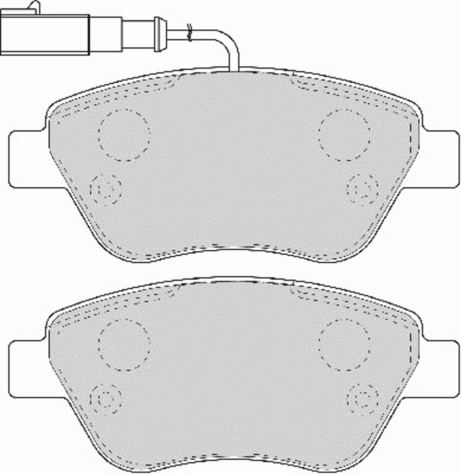 Колодки тормозные дисковые NECTO FD6916A