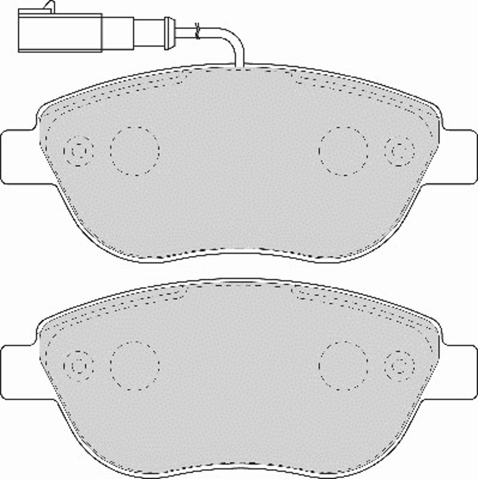 Колодки тормозные дисковые NECTO FD6917A