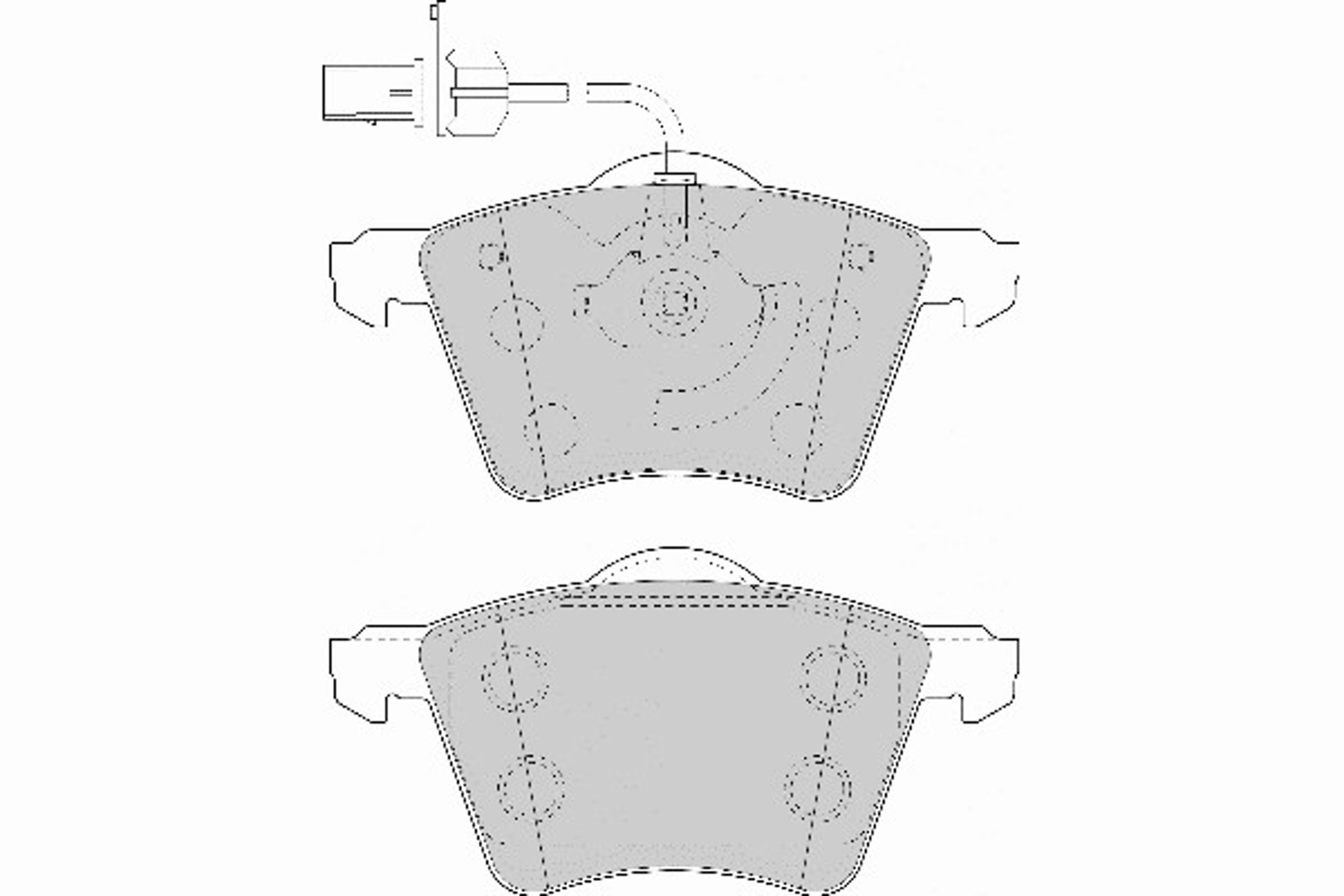 Колодки тормозные дисковые NECTO FD6921V