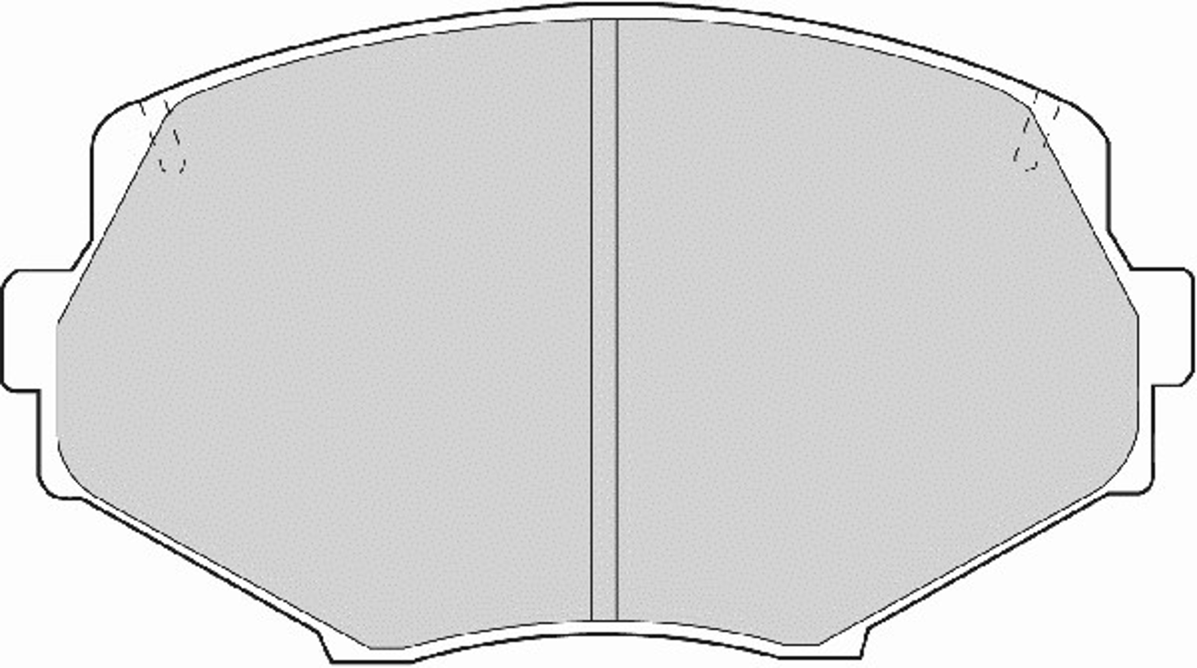 FD6925A NECTO Колодки тормозные дисковые