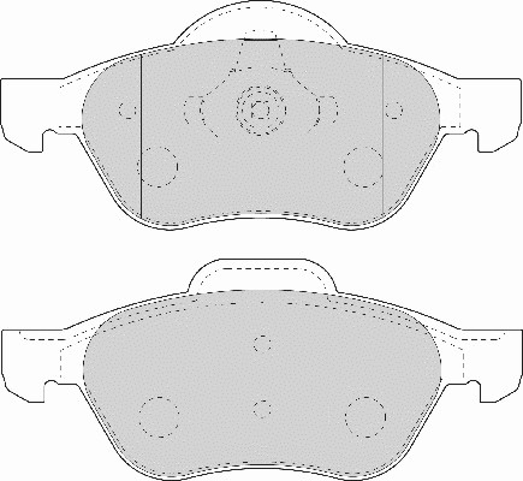 FD7010A NECTO Колодки тормозные дисковые