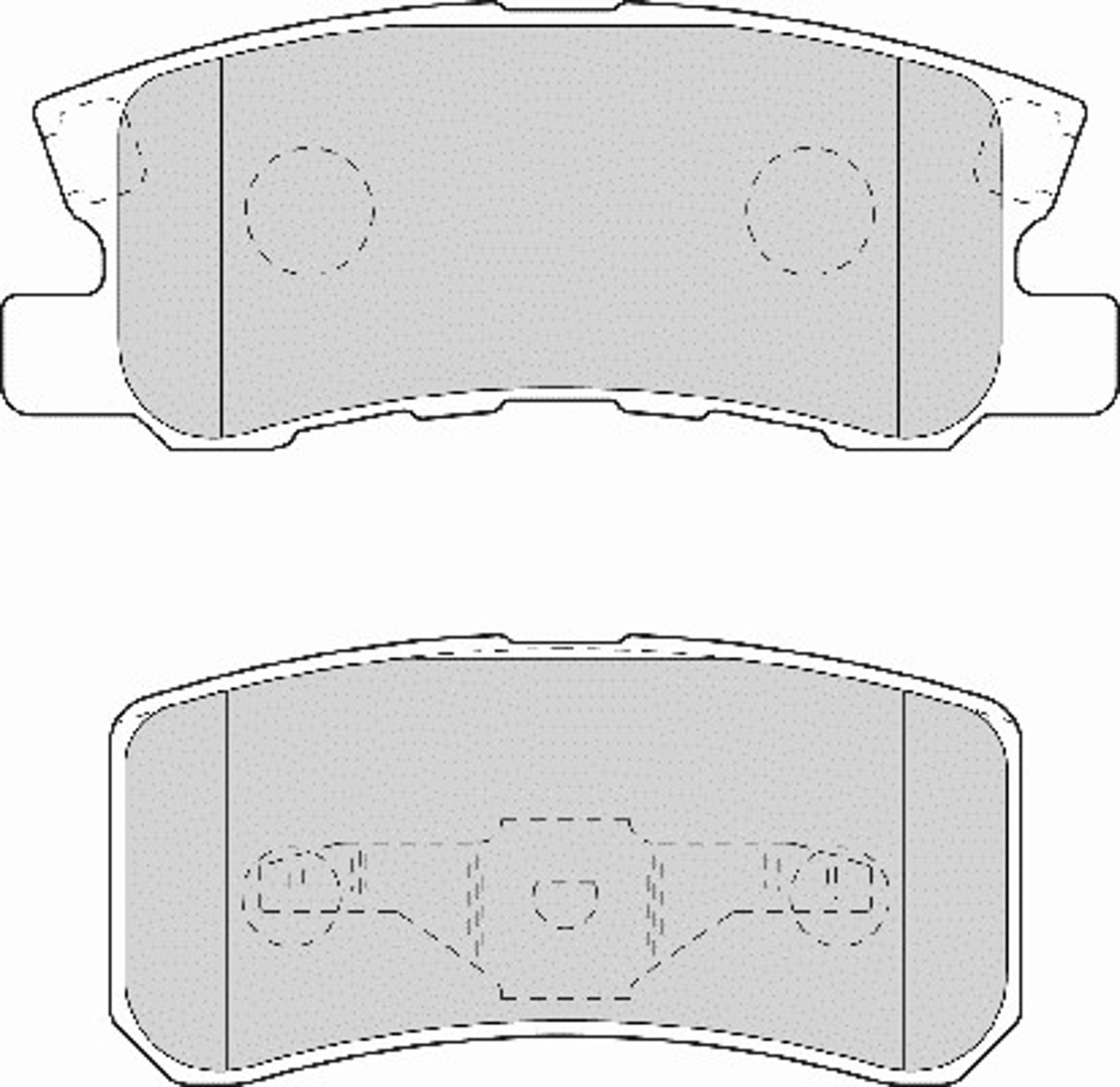 FD7056A NECTO Комплект тормозных колодок, дисковый тормоз