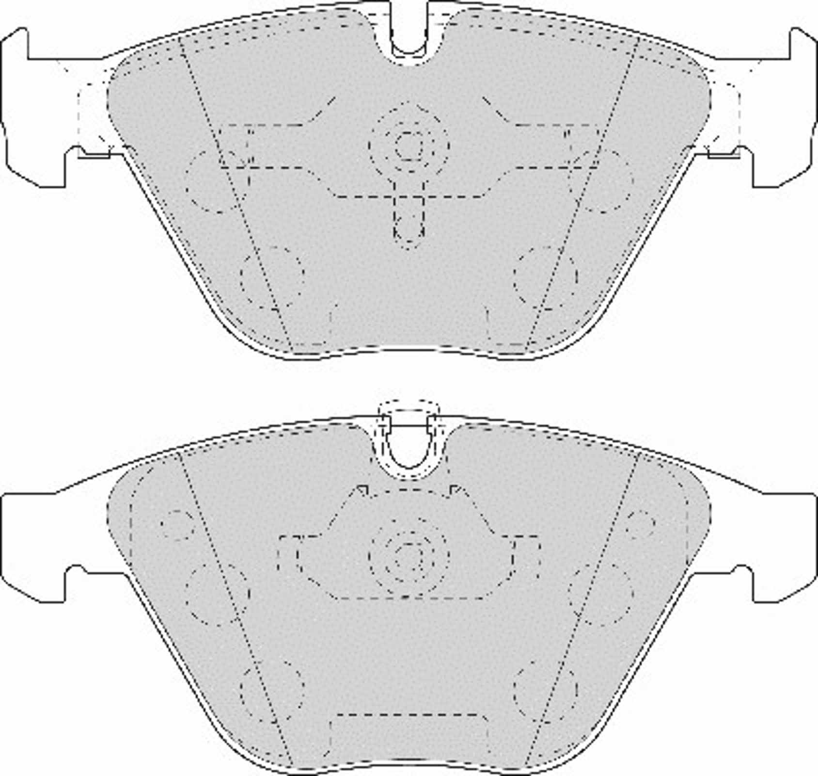 Колодки тормозные дисковые NECTO FD7071A