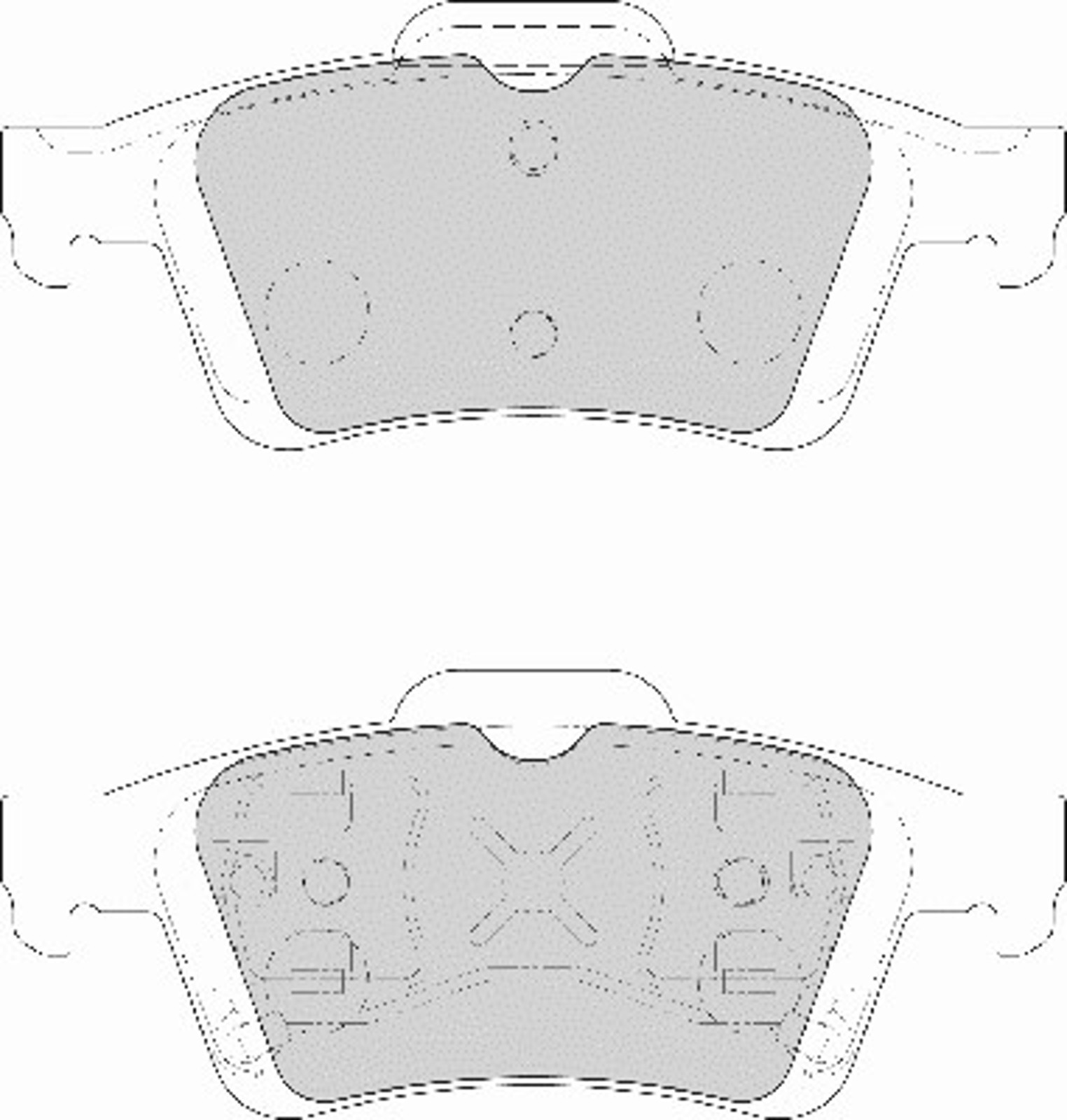 Колодки тормозные дисковые NECTO FD7132A