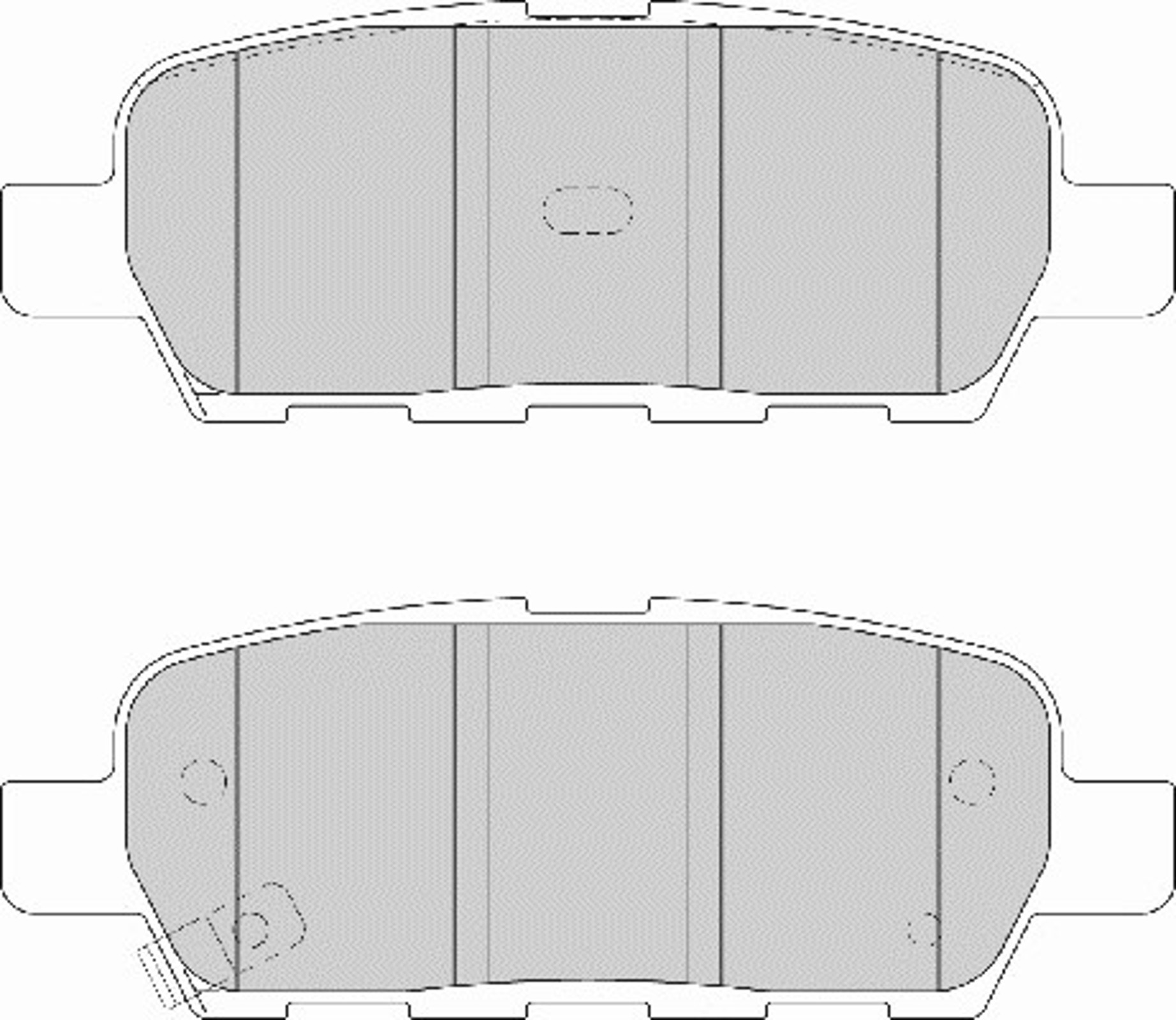 Колодки тормозные дисковые NECTO FD7139A