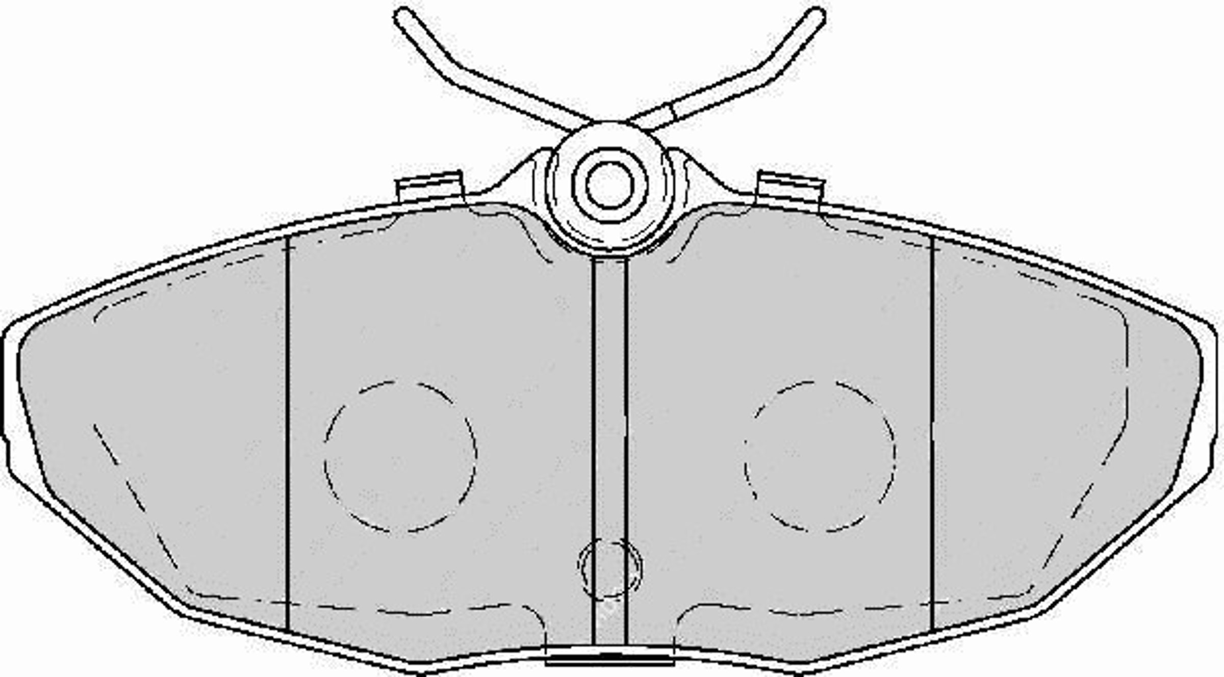 Колодки тормозные дисковые NECTO FD7143A