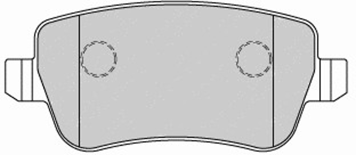 Колодки тормозные дисковые NECTO FD7192A