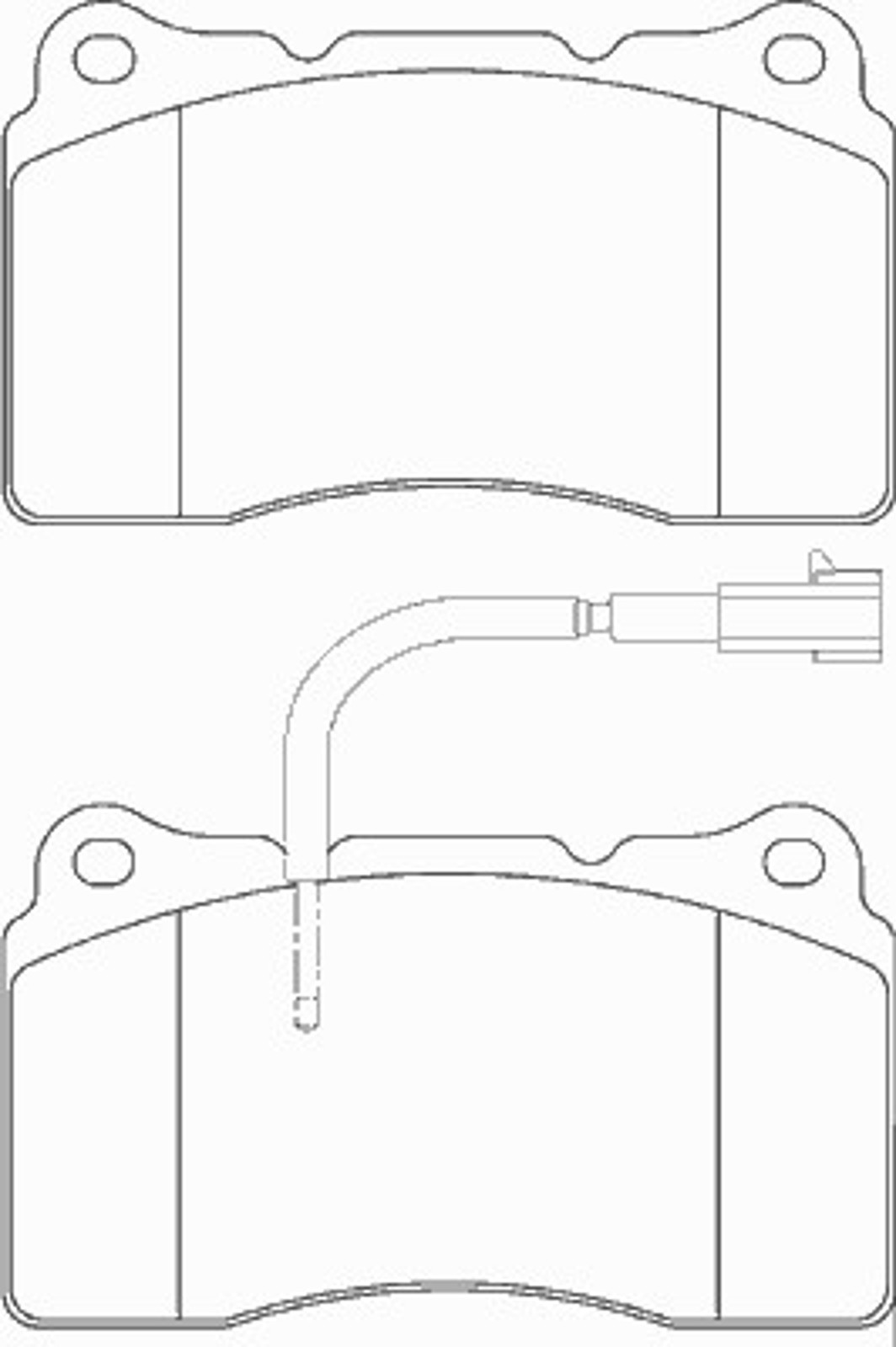 Колодки тормозные дисковые NECTO FD7200A