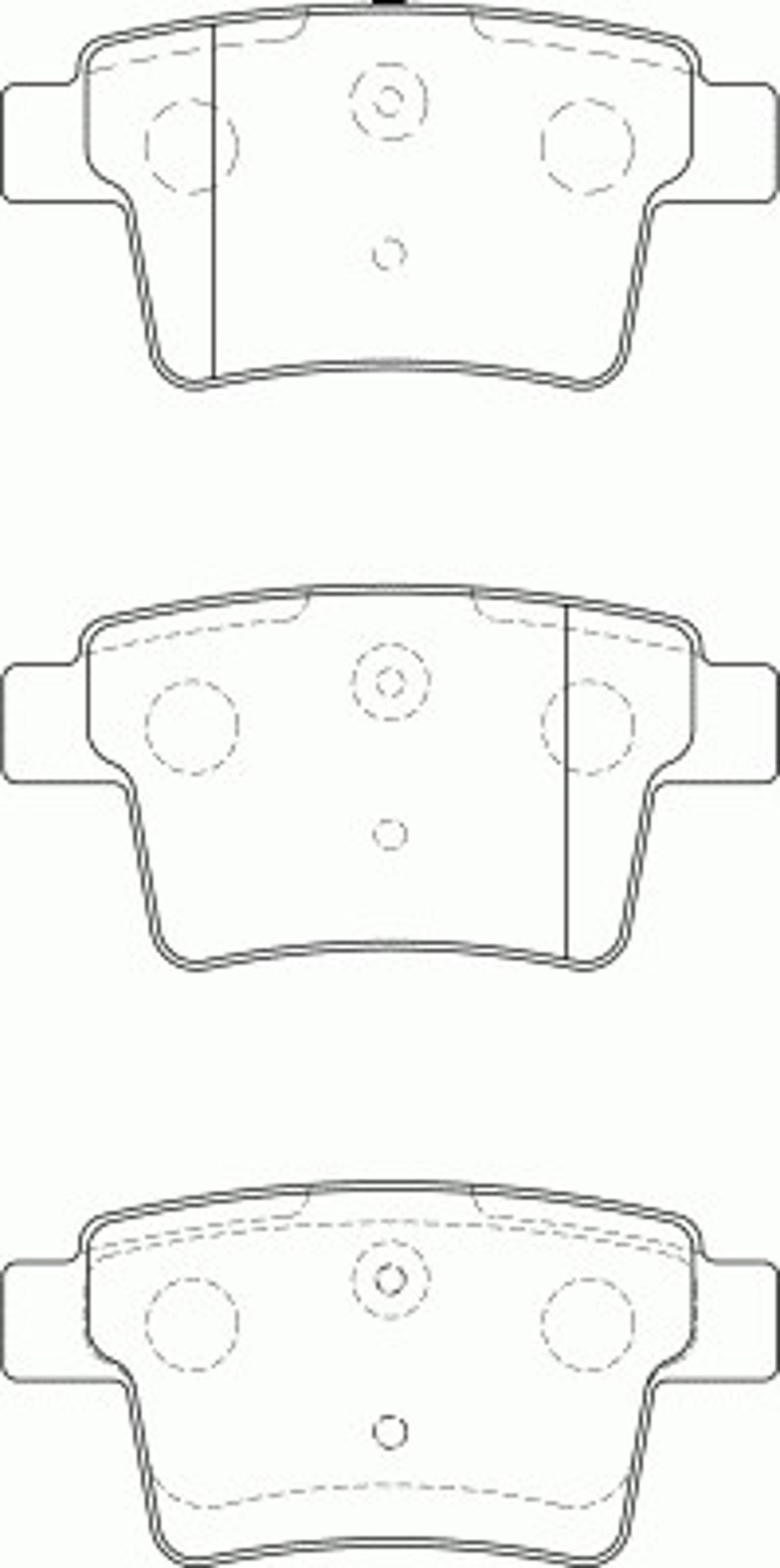 Колодки тормозные дисковые NECTO FD7212A