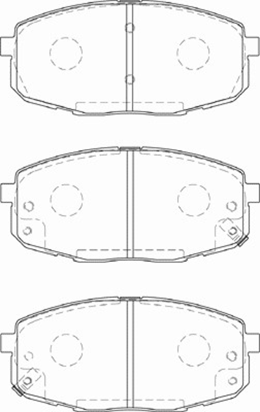 Колодки тормозные дисковые NECTO FD7231A