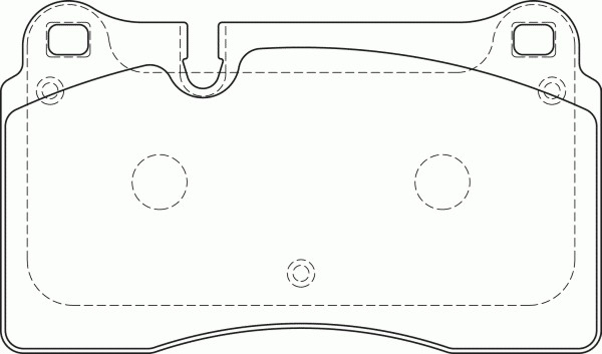 Колодки тормозные дисковые NECTO FD7234A
