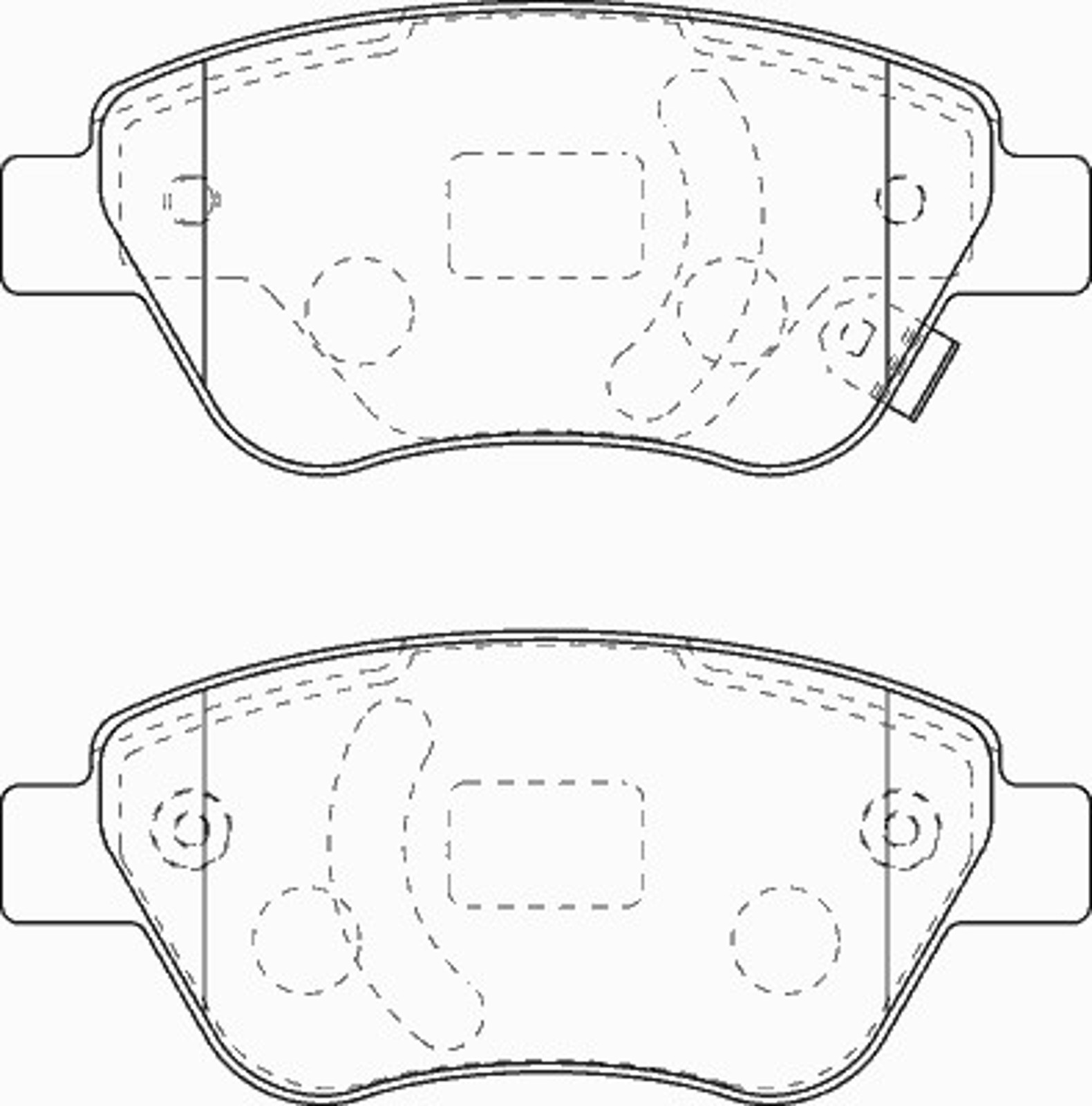 Колодки тормозные дисковые NECTO FD7263A