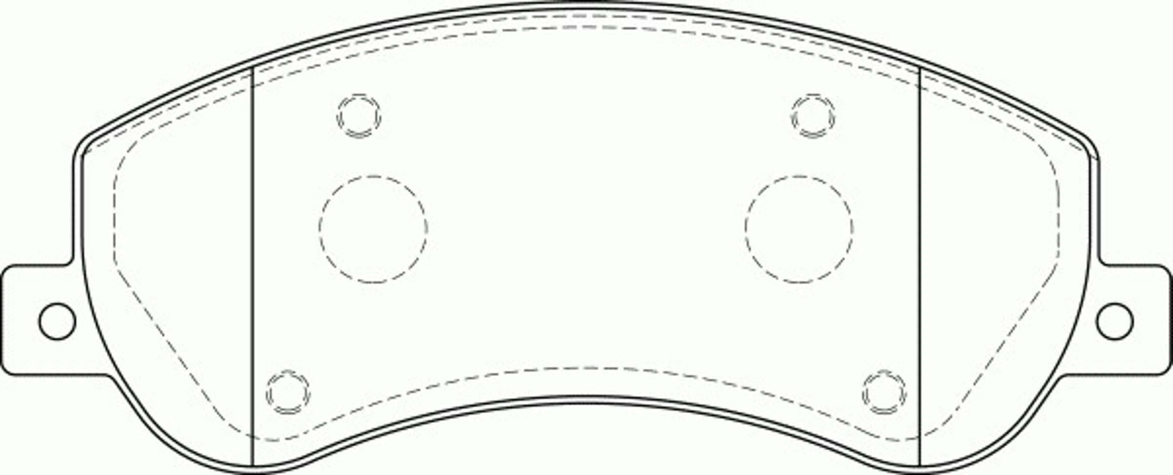 FD7271V NECTO Колодки тормозные дисковые