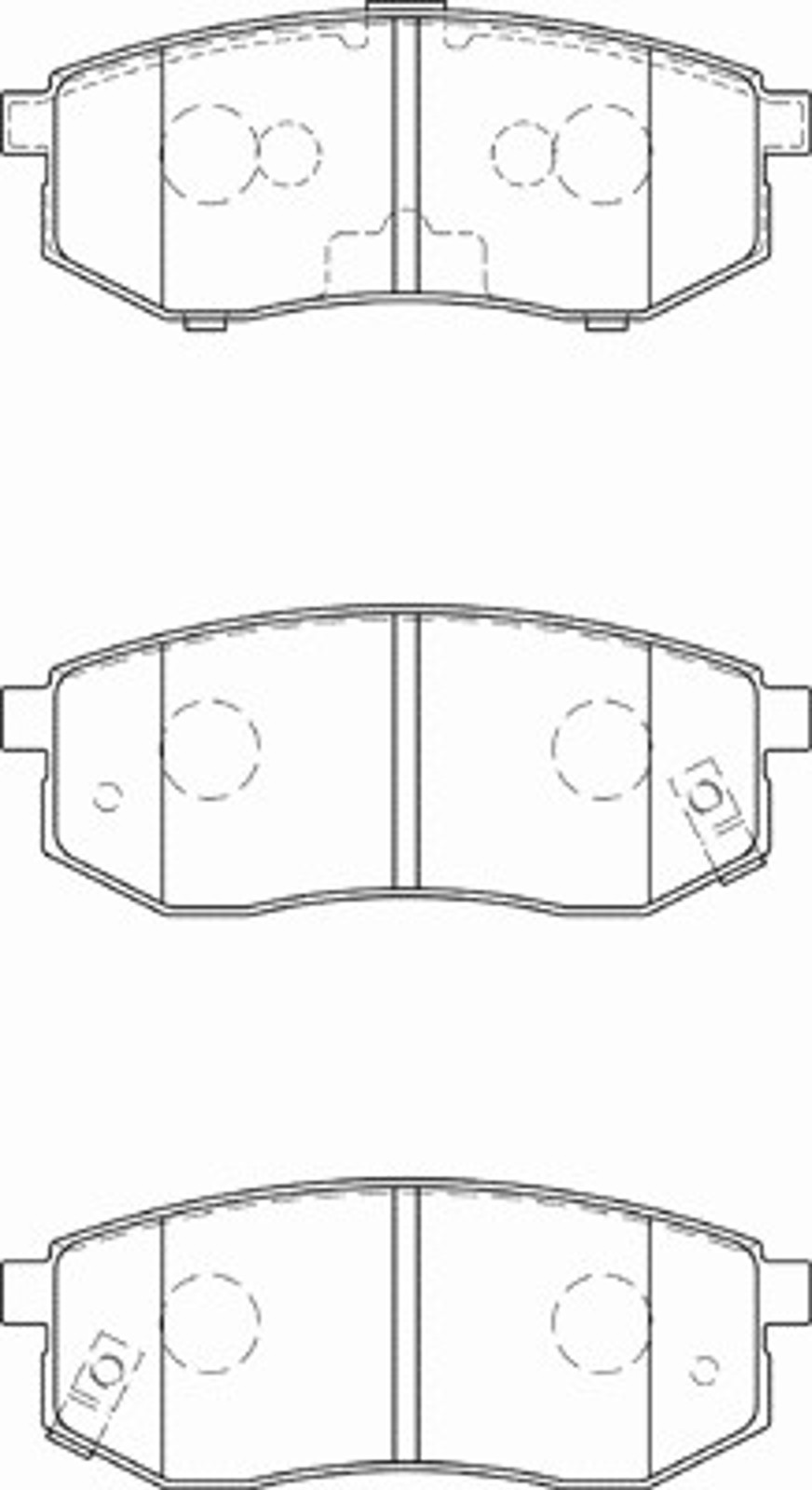 Колодки тормозные дисковые NECTO FD7295A