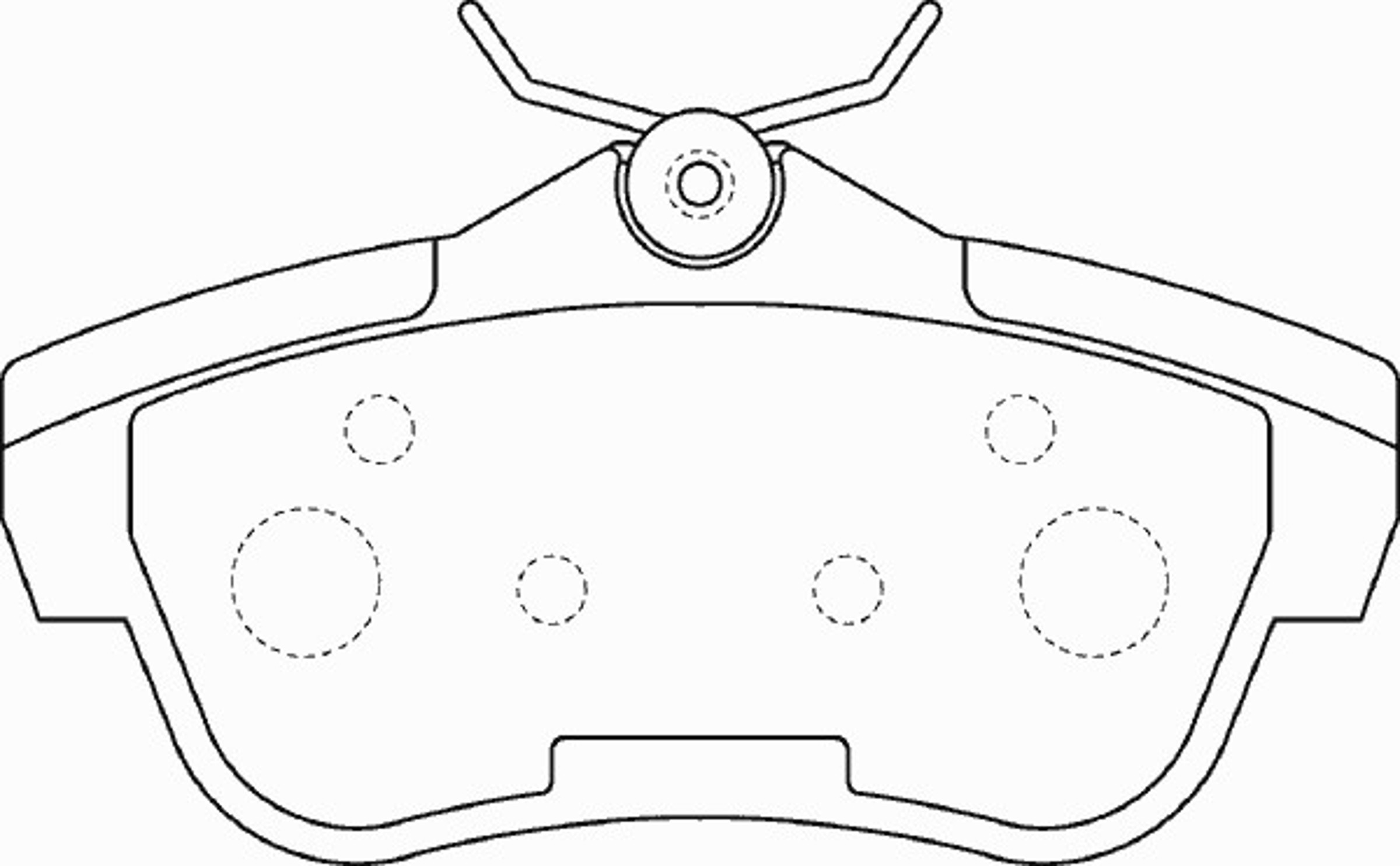 FD7313V NECTO Колодки тормозные дисковые