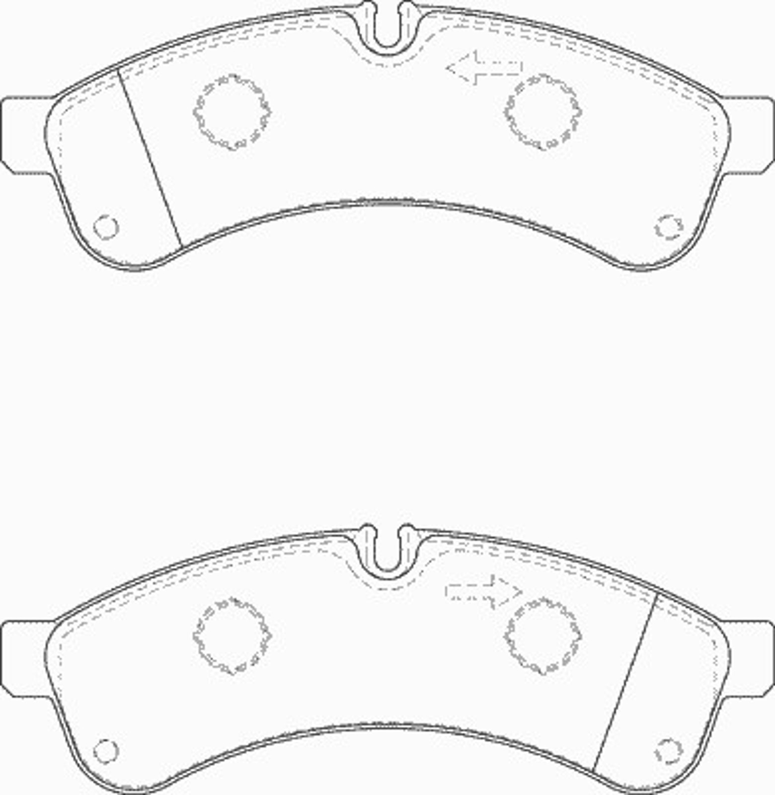 Колодки тормозные дисковые NECTO FD7331V