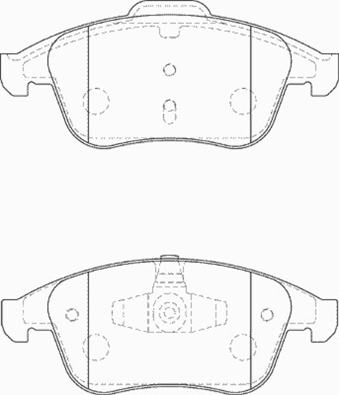 Колодки тормозные дисковые NECTO FD7355A