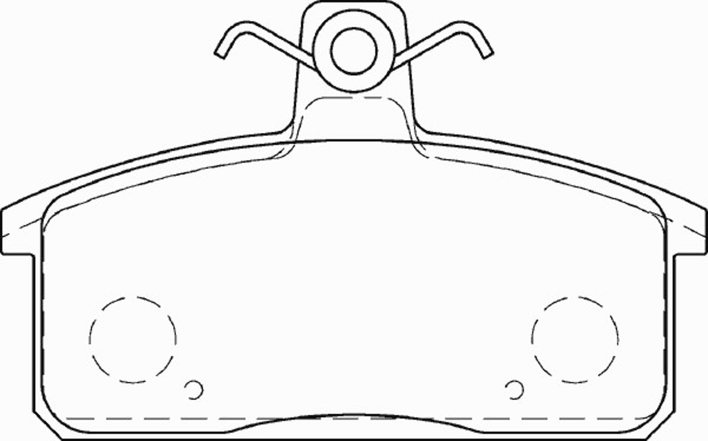 Колодки тормозные дисковые NECTO FD7429A