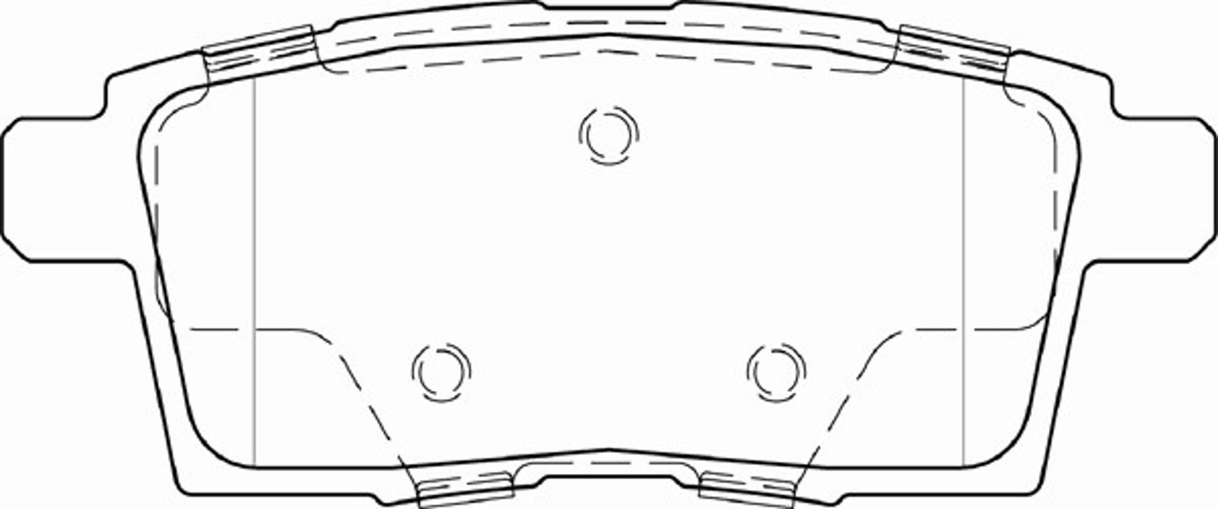 Колодки тормозные дисковые NECTO FD7518A