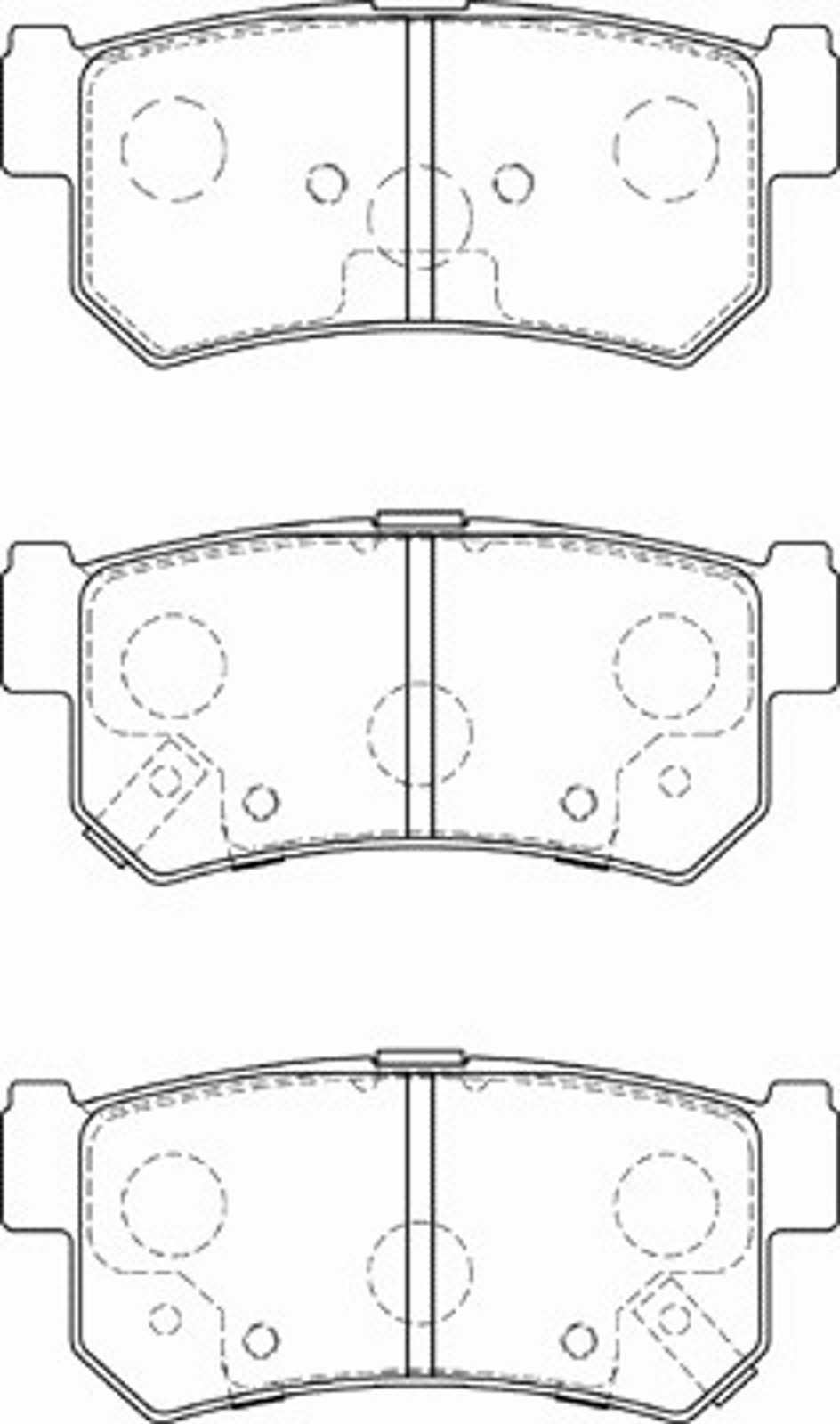 Колодки тормозные дисковые NECTO FD7584A