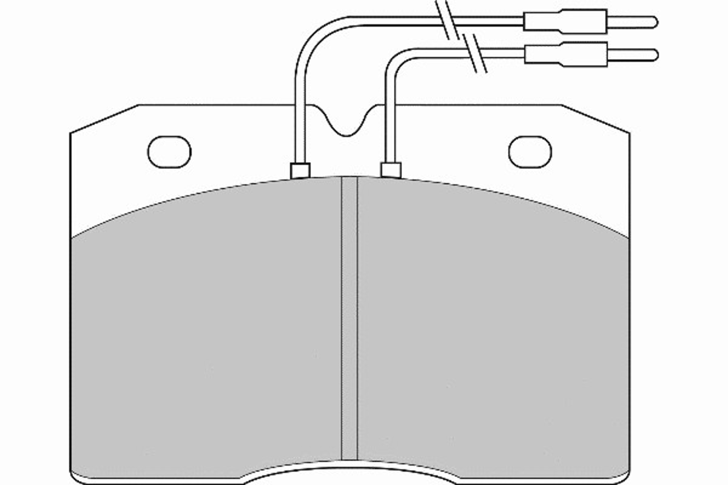 Колодки тормозные дисковые NECTO FD889V