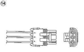 Лямбда-зонд NGK 96121